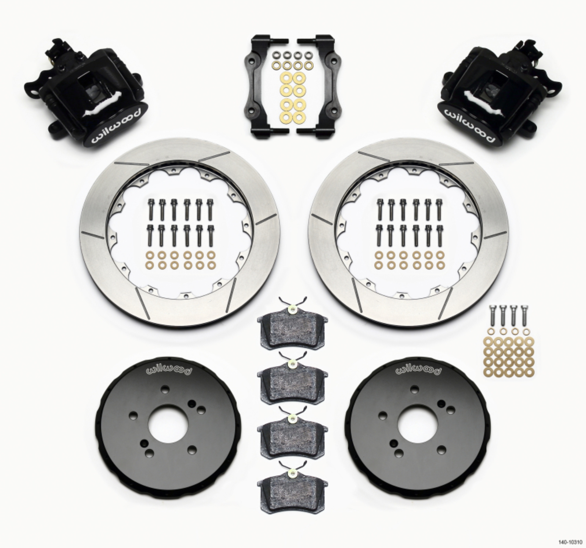 Picture of Wilwood WIL Parking Brake Brake Kit Rear Brake Calipers - 140-10310