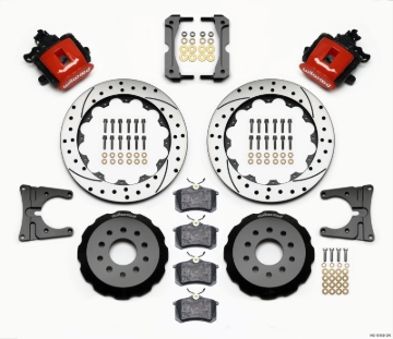 Picture of Wilwood WIL Parking Brake Brake Kit Brake Calipers - 140-10159-DR