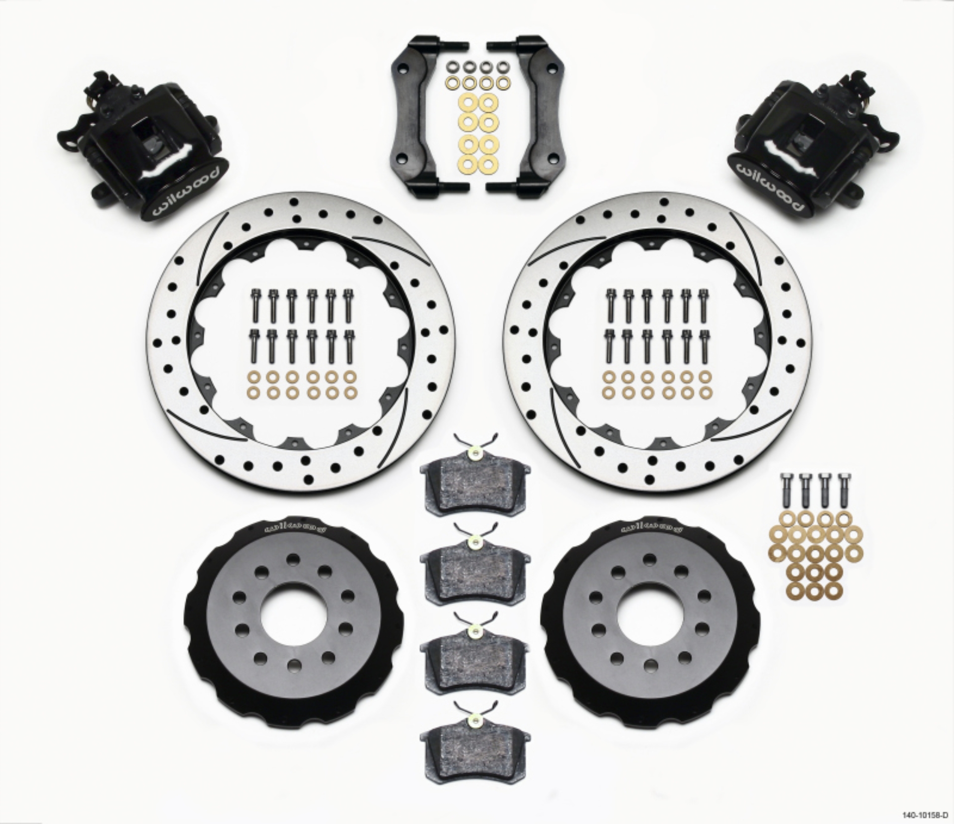 Picture of Wilwood WIL Parking Brake Brake Kit Rear Brake Calipers - 140-10158-D
