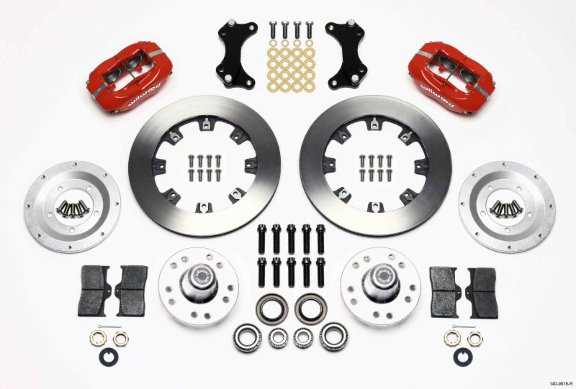 Picture of Wilwood WIL Dynalite Brake Kit Front Big Brake Kits - 140-9918-R