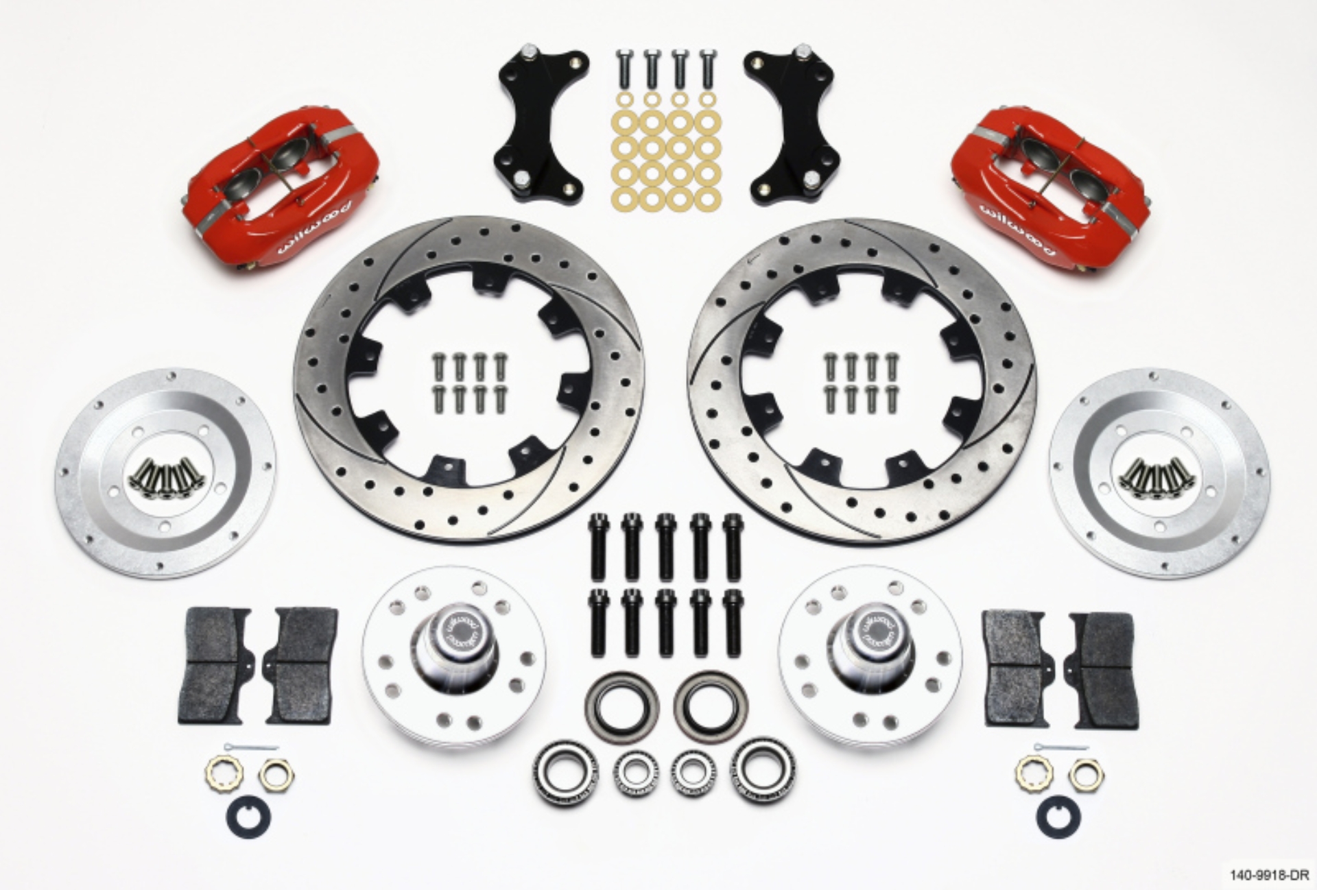 Picture of Wilwood WIL Dynalite Brake Kit Front Big Brake Kits - 140-9918-DR