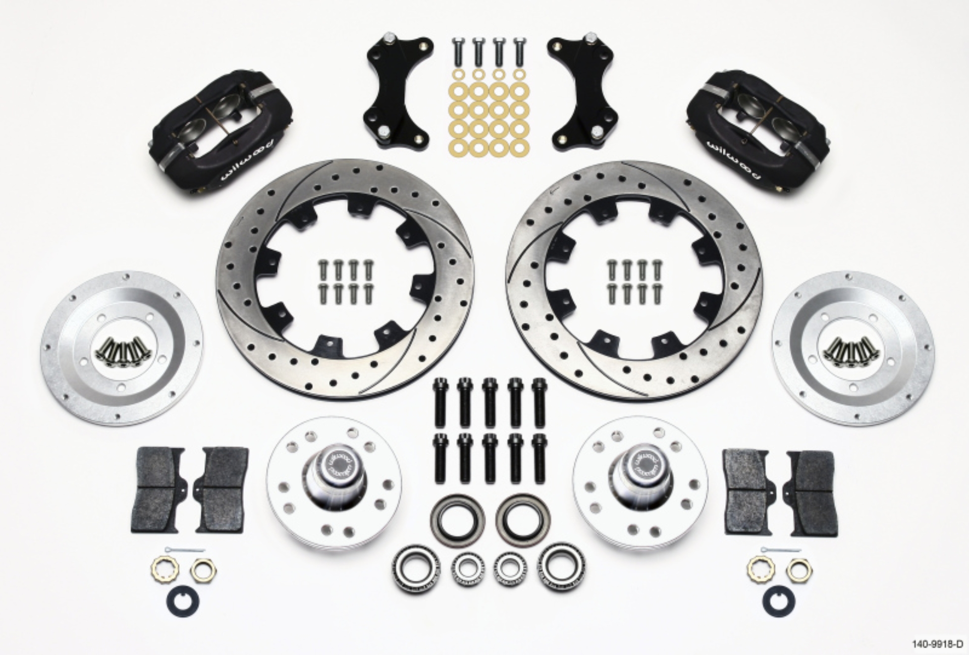 Picture of Wilwood WIL Dynalite Brake Kit Front Big Brake Kits - 140-9918-D