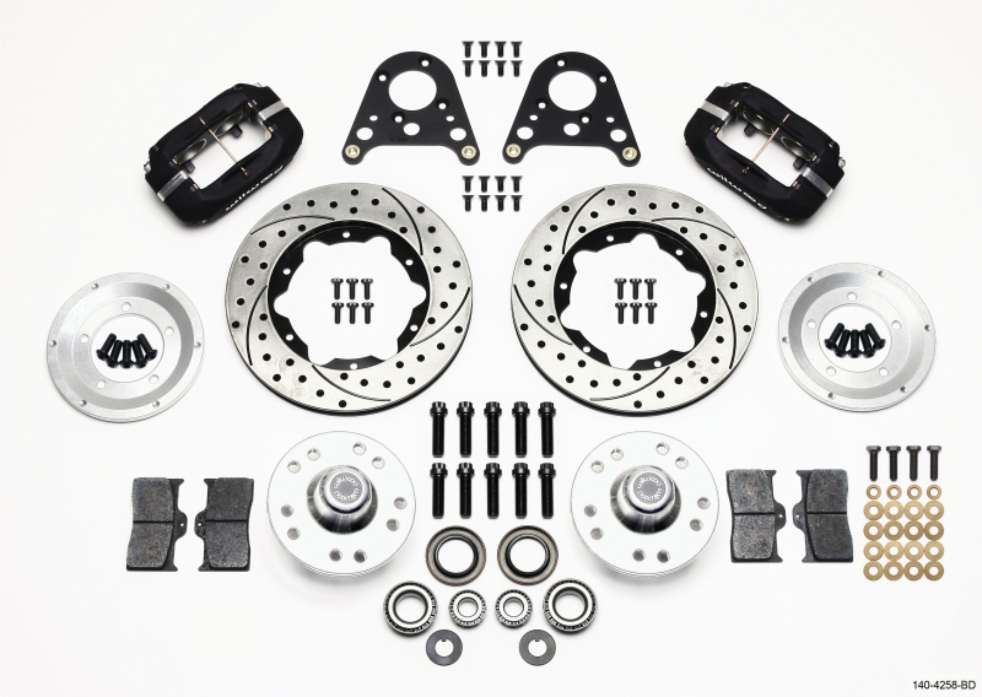 Picture of Wilwood WIL Dynalite Brake Kit Front Big Brake Kits - 140-4258-BD