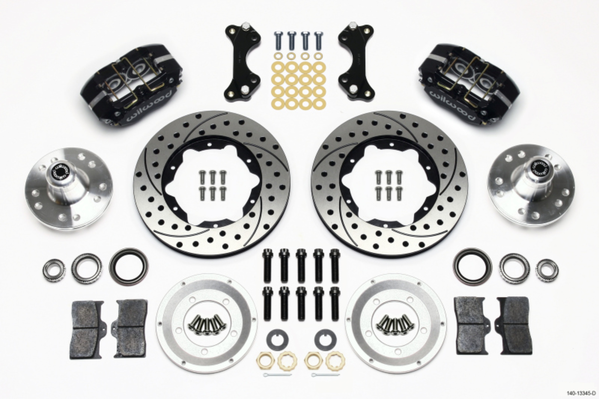 Picture of Wilwood WIL Dynapro Brake Kit Front Big Brake Kits - 140-13345-D