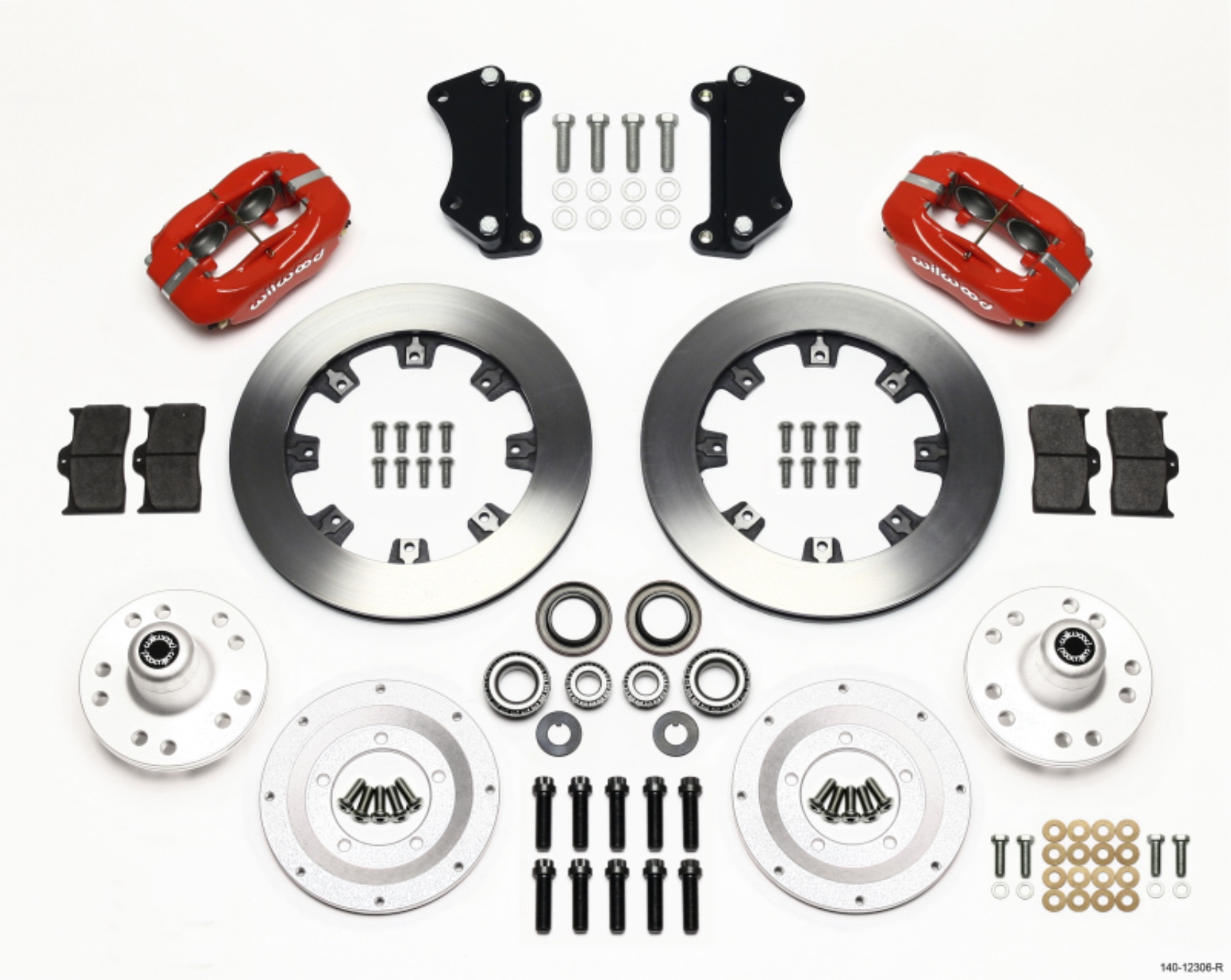 Picture of Wilwood WIL Dynalite Brake Kit Front Big Brake Kits - 140-12306-R