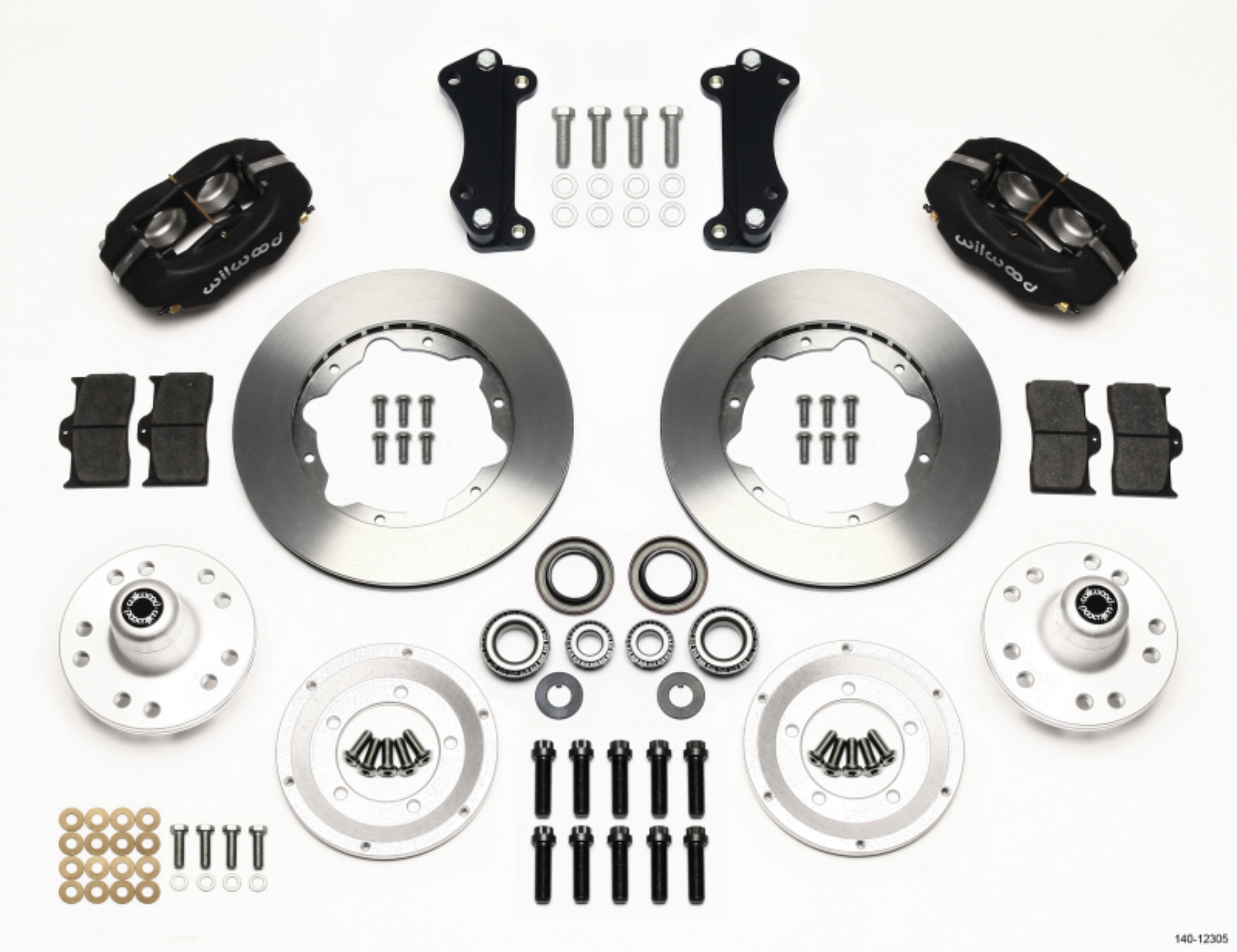 Picture of Wilwood WIL Dynalite Brake Kit Front Big Brake Kits - 140-12305