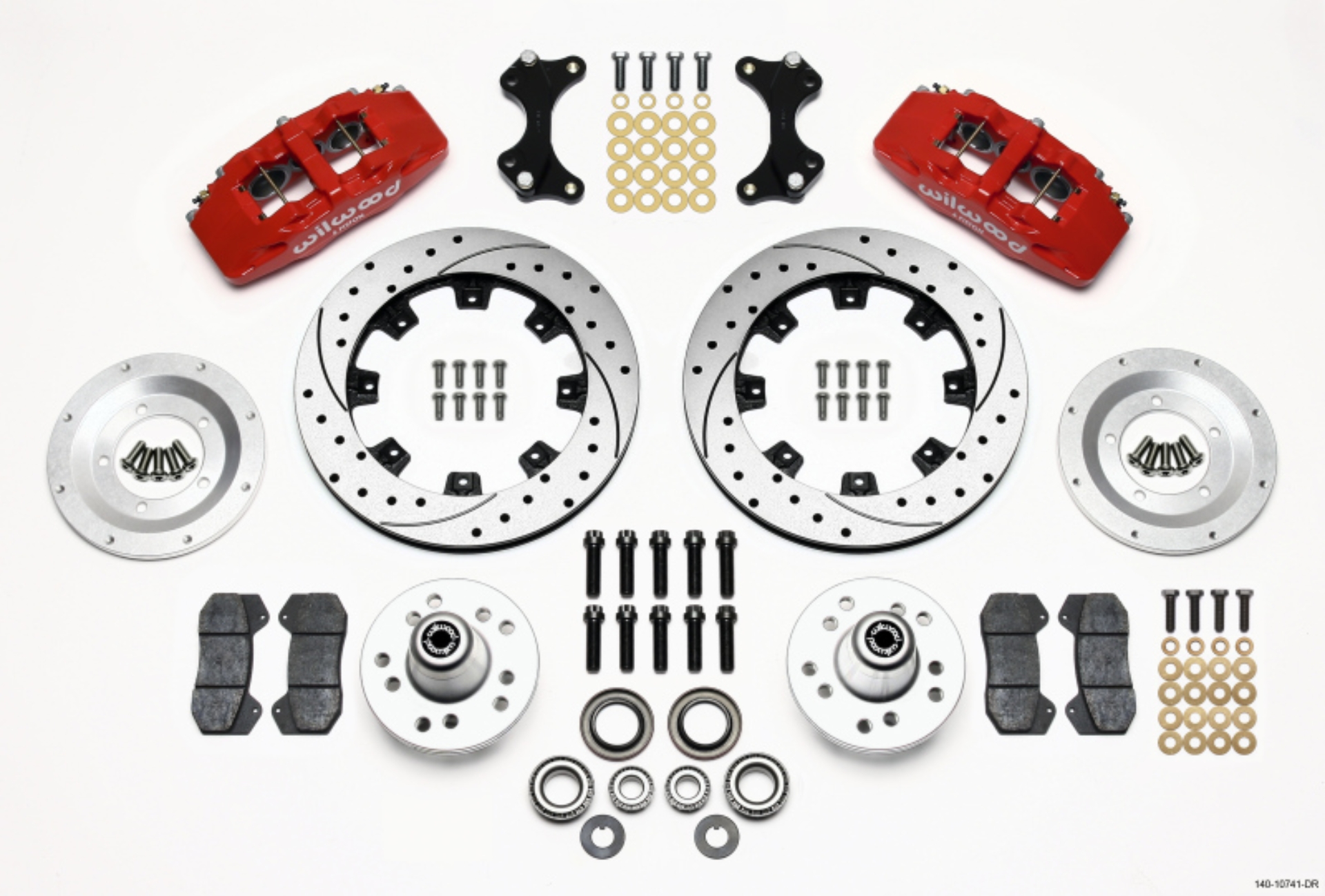 Picture of Wilwood WIL Dynapro Brake Kit Front Big Brake Kits - 140-10741-DR