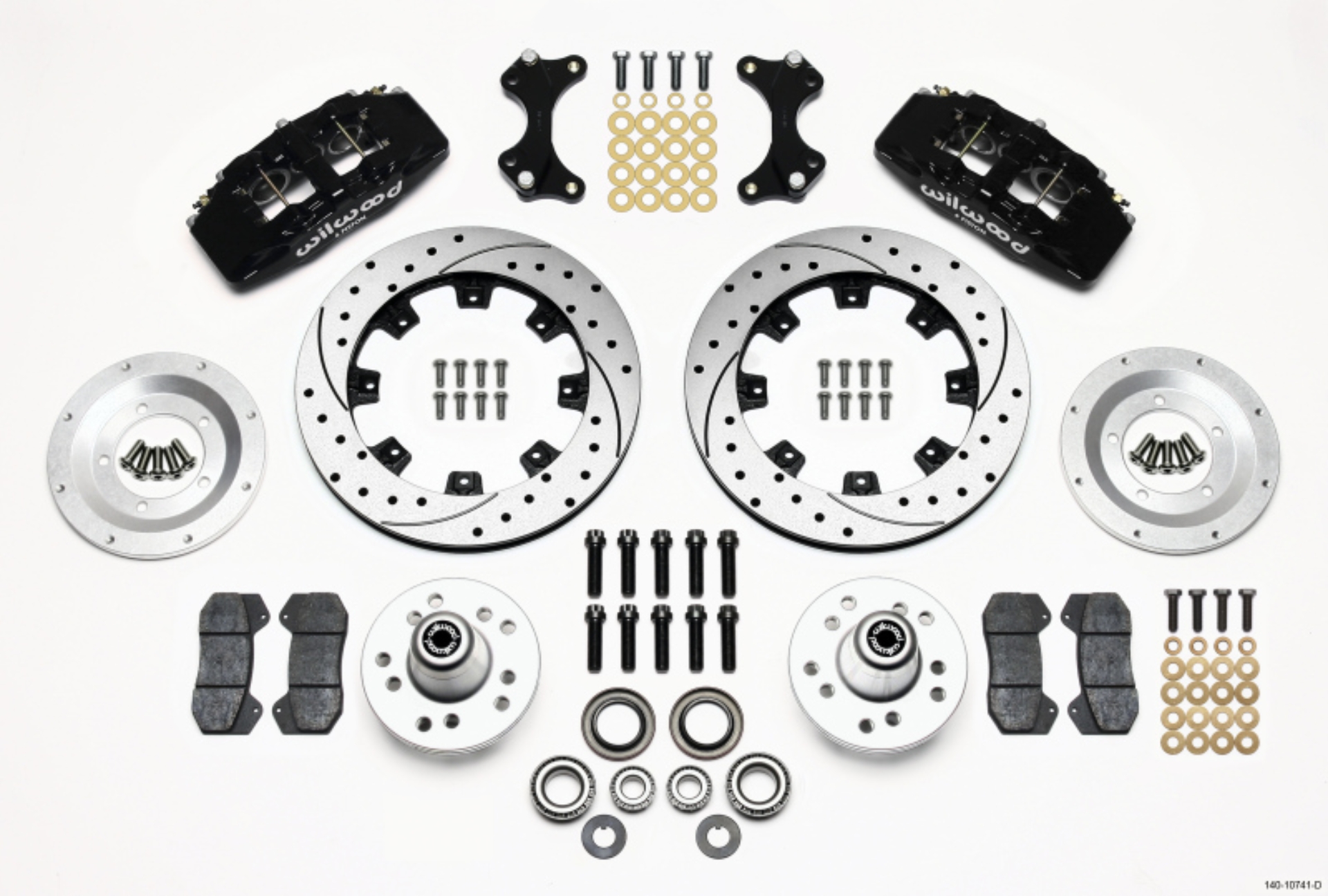 Picture of Wilwood WIL Dynapro Brake Kit Front Big Brake Kits - 140-10741-D