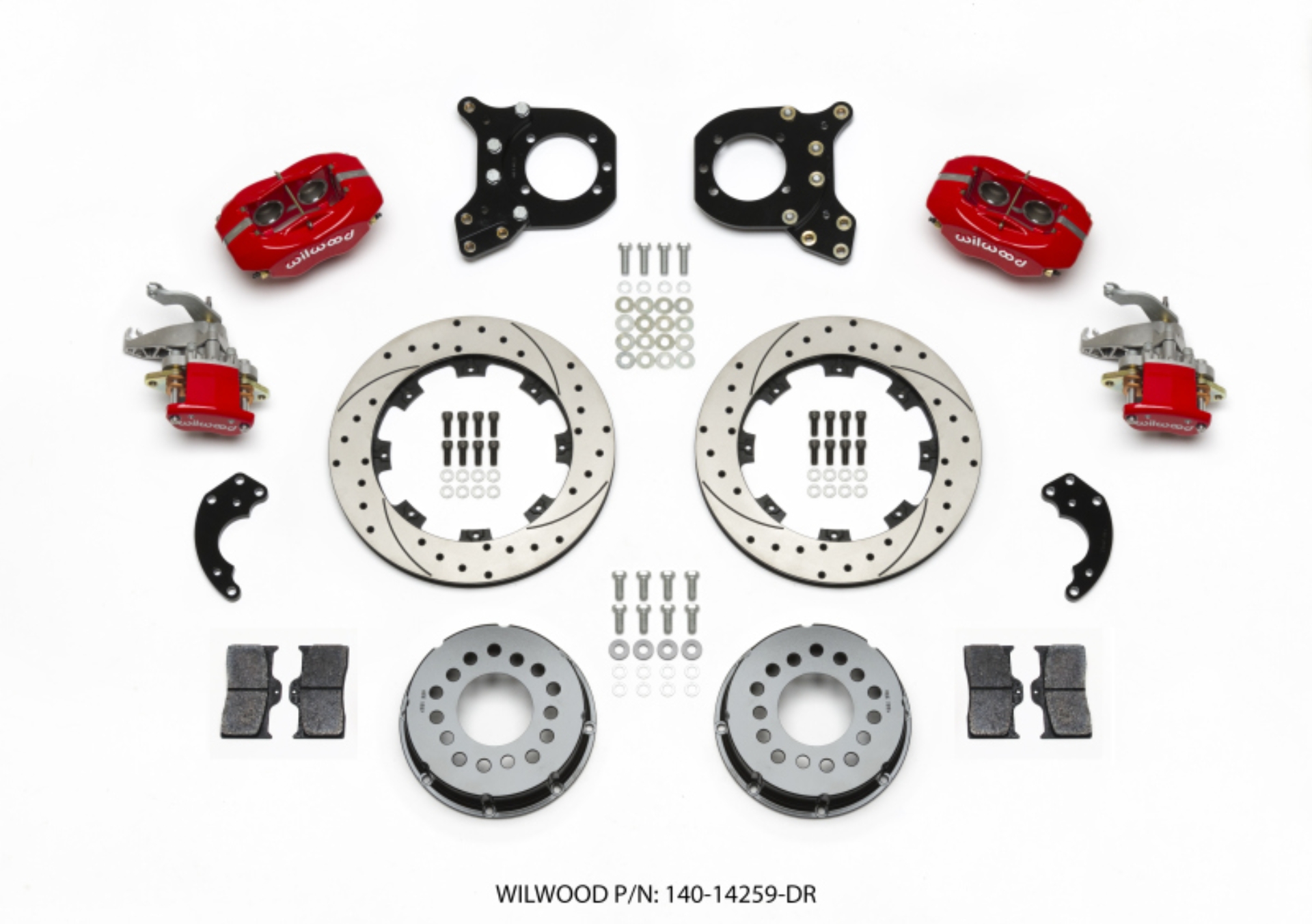Picture of Wilwood WIL Dynalite Brake Kit Rear Big Brake Kits - 140-14259-DR