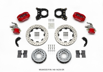 Picture of Wilwood WIL Dynalite Brake Kit Rear Big Brake Kits - 140-14259-DR