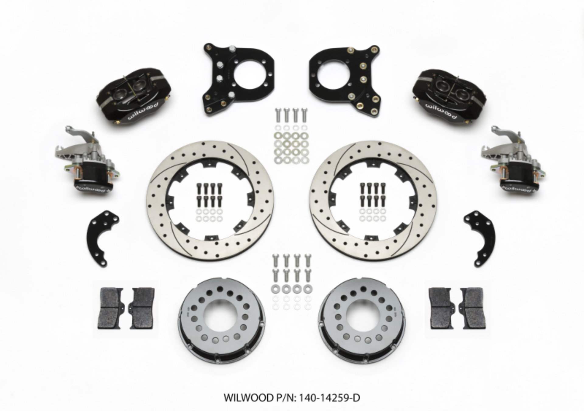 Picture of Wilwood WIL Dynalite Brake Kit Rear Big Brake Kits - 140-14259-D