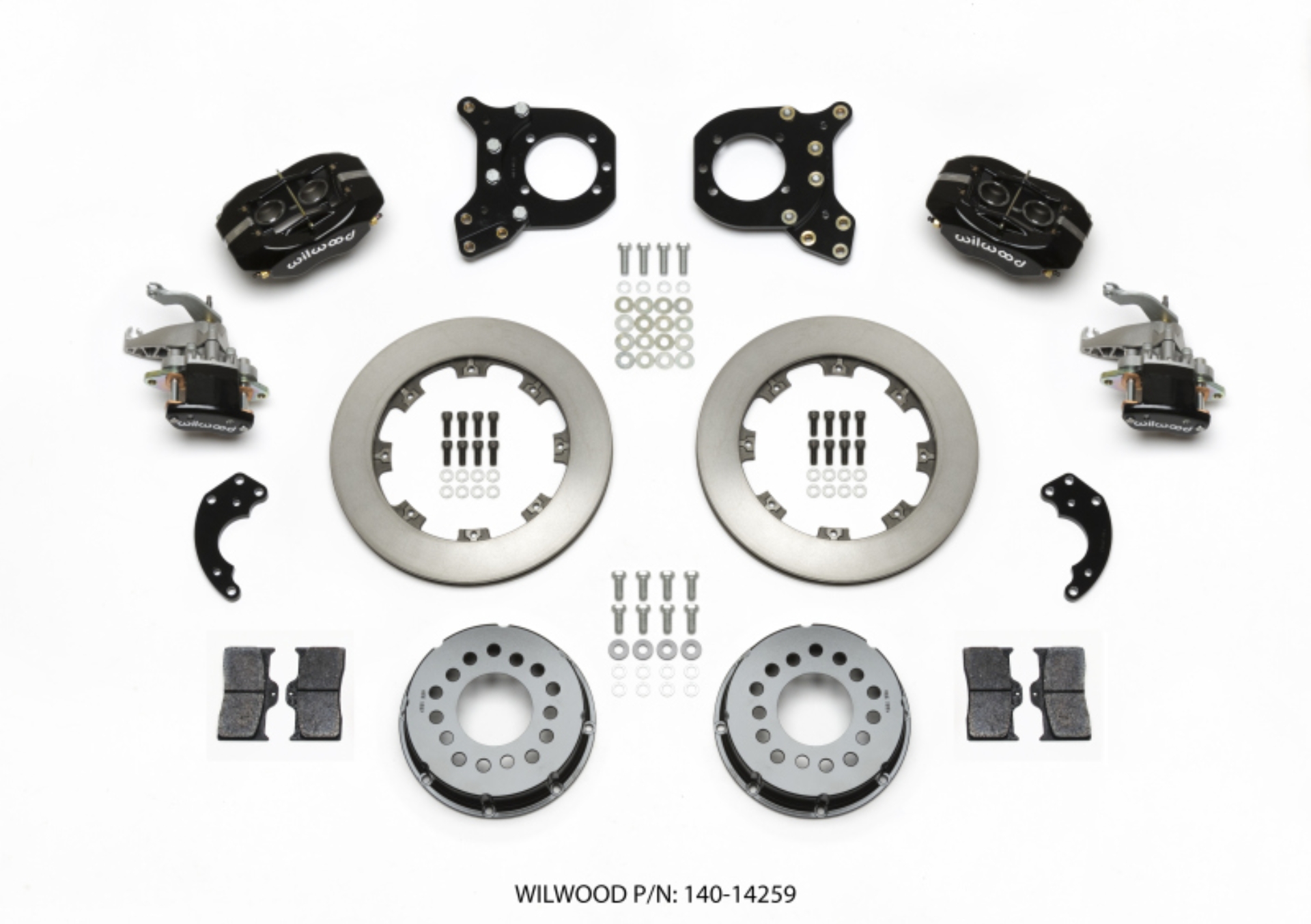 Picture of Wilwood WIL Dynalite Brake Kit Rear Big Brake Kits - 140-14259