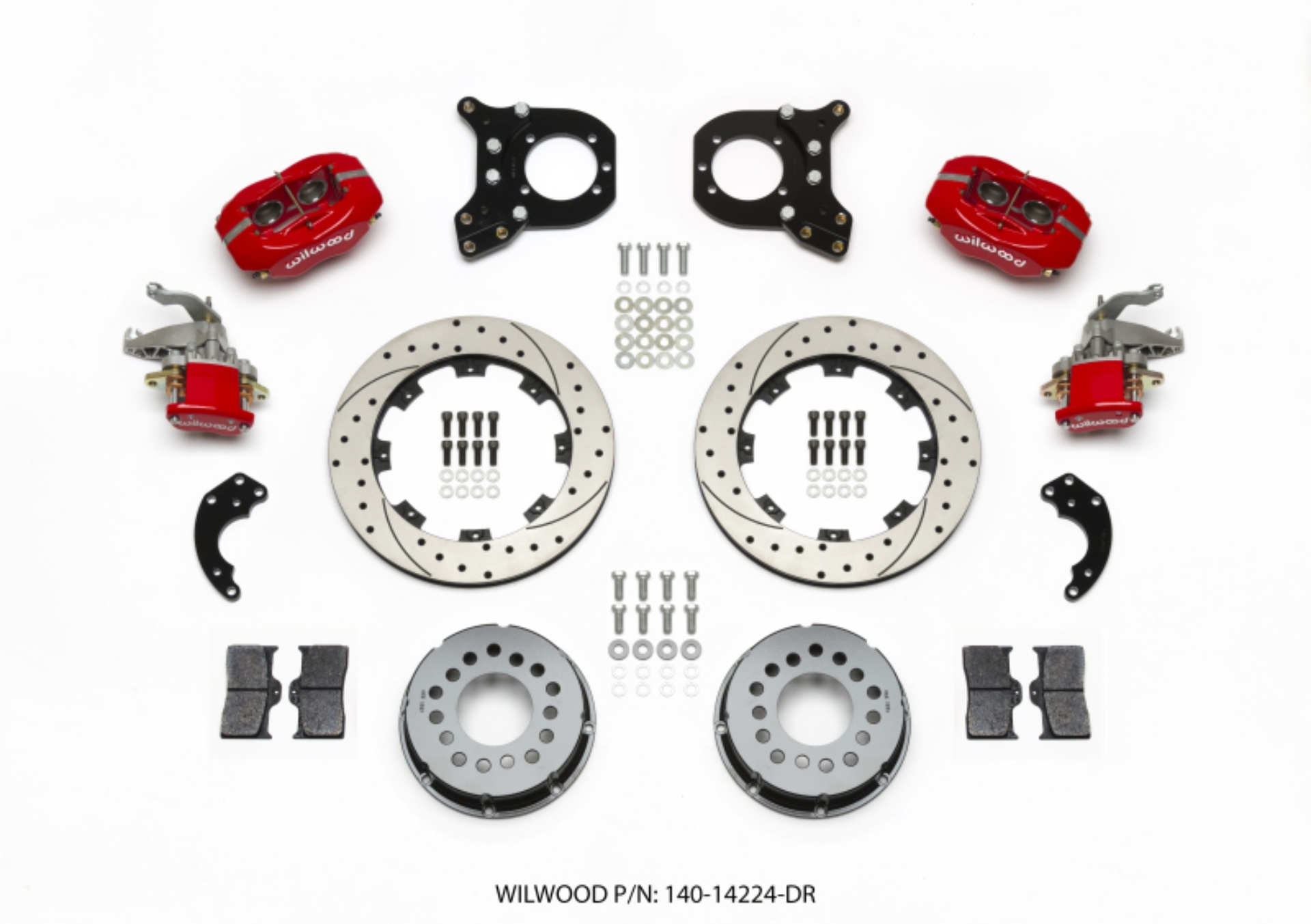Picture of Wilwood WIL Dynalite Brake Kit Rear Big Brake Kits - 140-14224-DR