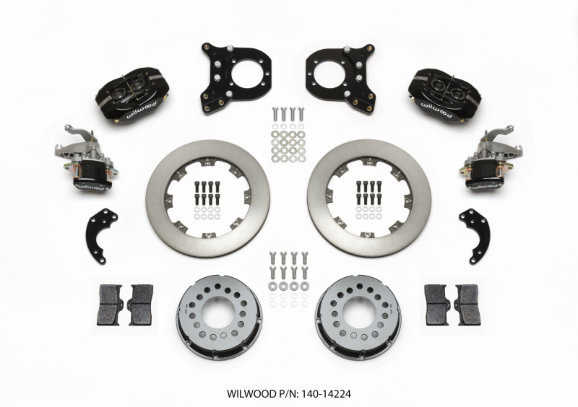 Picture of Wilwood WIL Dynalite Brake Kit Rear Big Brake Kits - 140-14224
