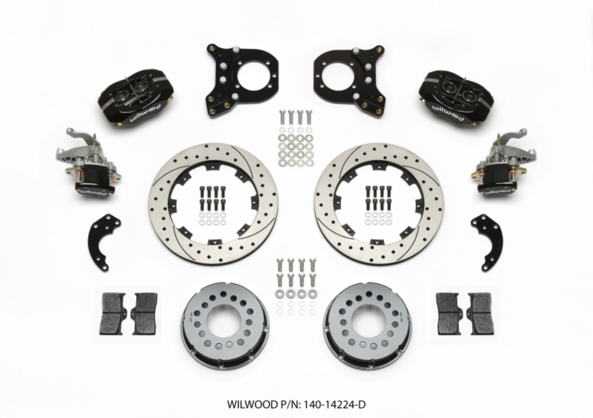 Picture of Wilwood WIL Dynalite Brake Kit Rear Big Brake Kits - 140-14224-D