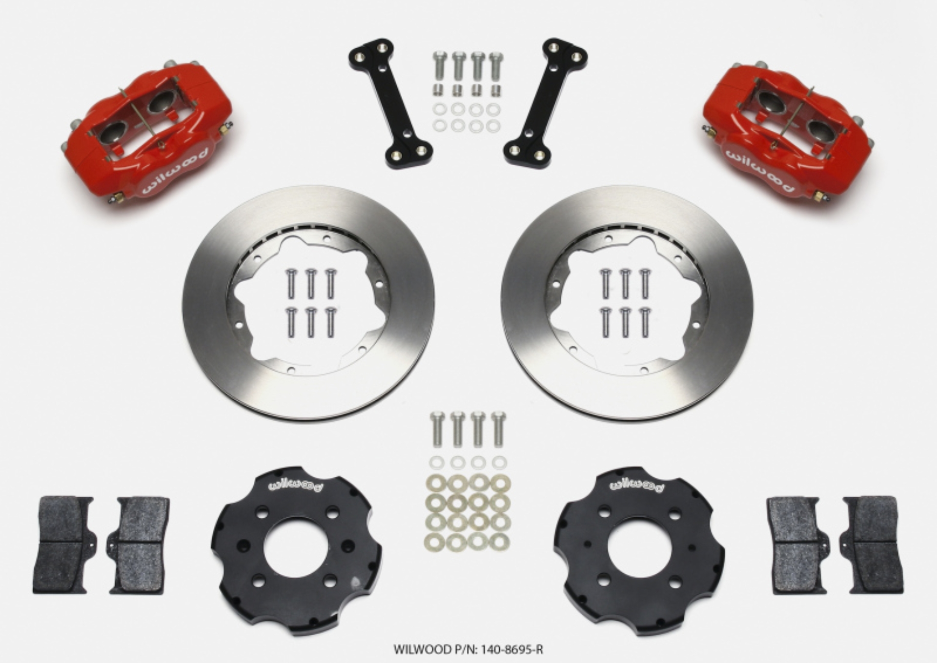 Picture of Wilwood WIL Dynalite Brake Kit Front Big Brake Kits - 140-8695-R