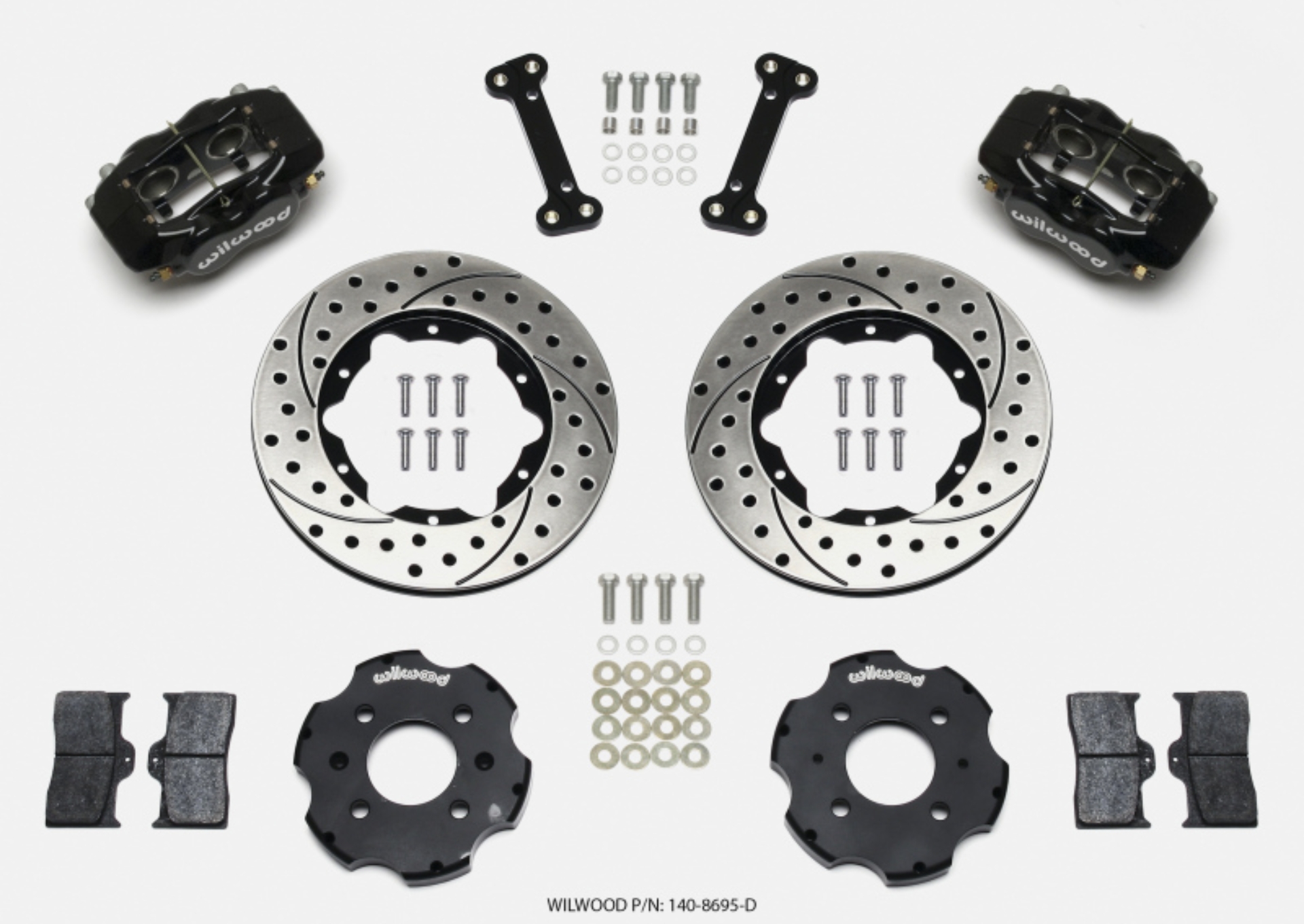 Picture of Wilwood WIL Dynalite Brake Kit Front Big Brake Kits - 140-8695-D