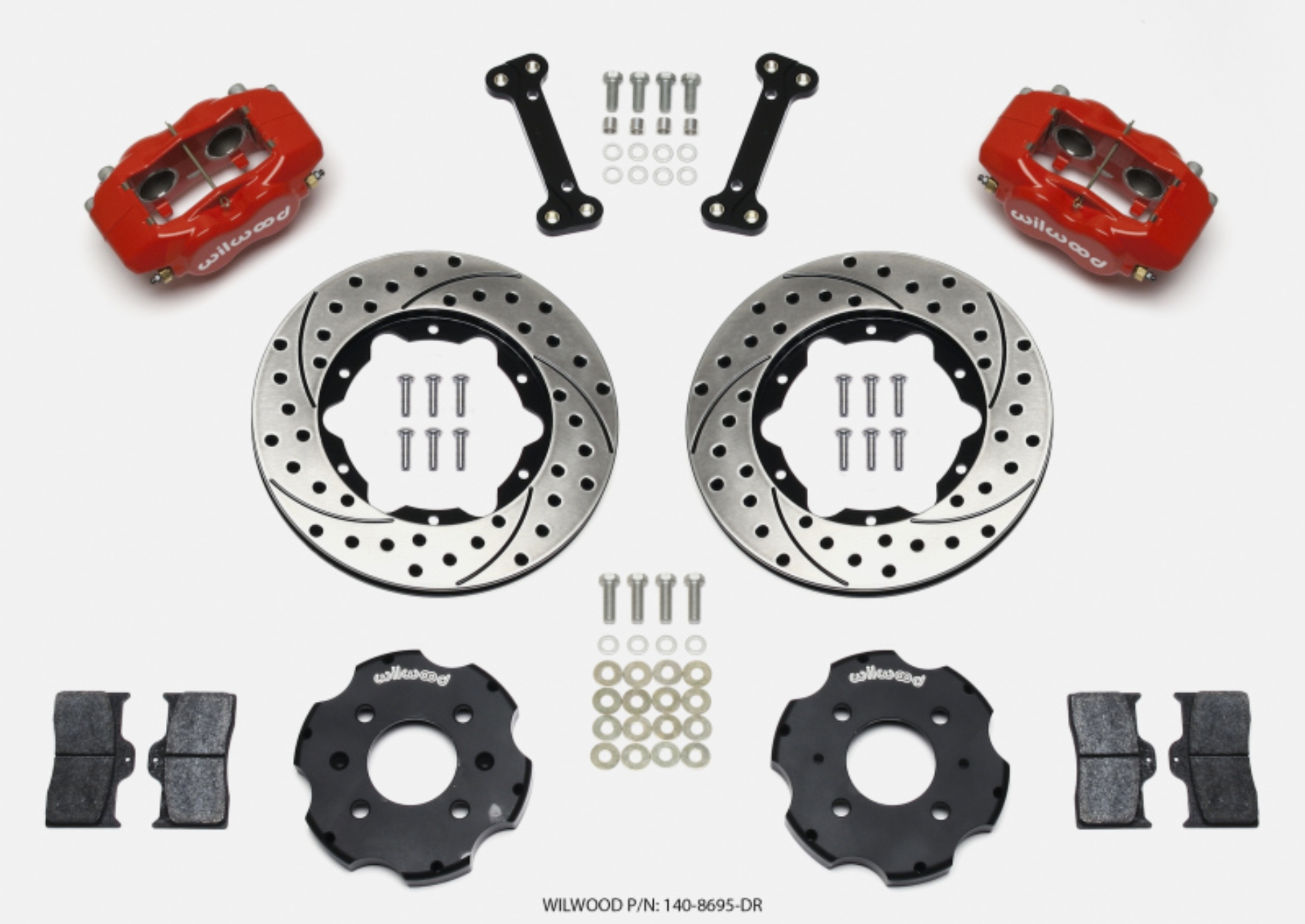 Picture of Wilwood WIL Dynalite Brake Kit Front Big Brake Kits - 140-8695-DR