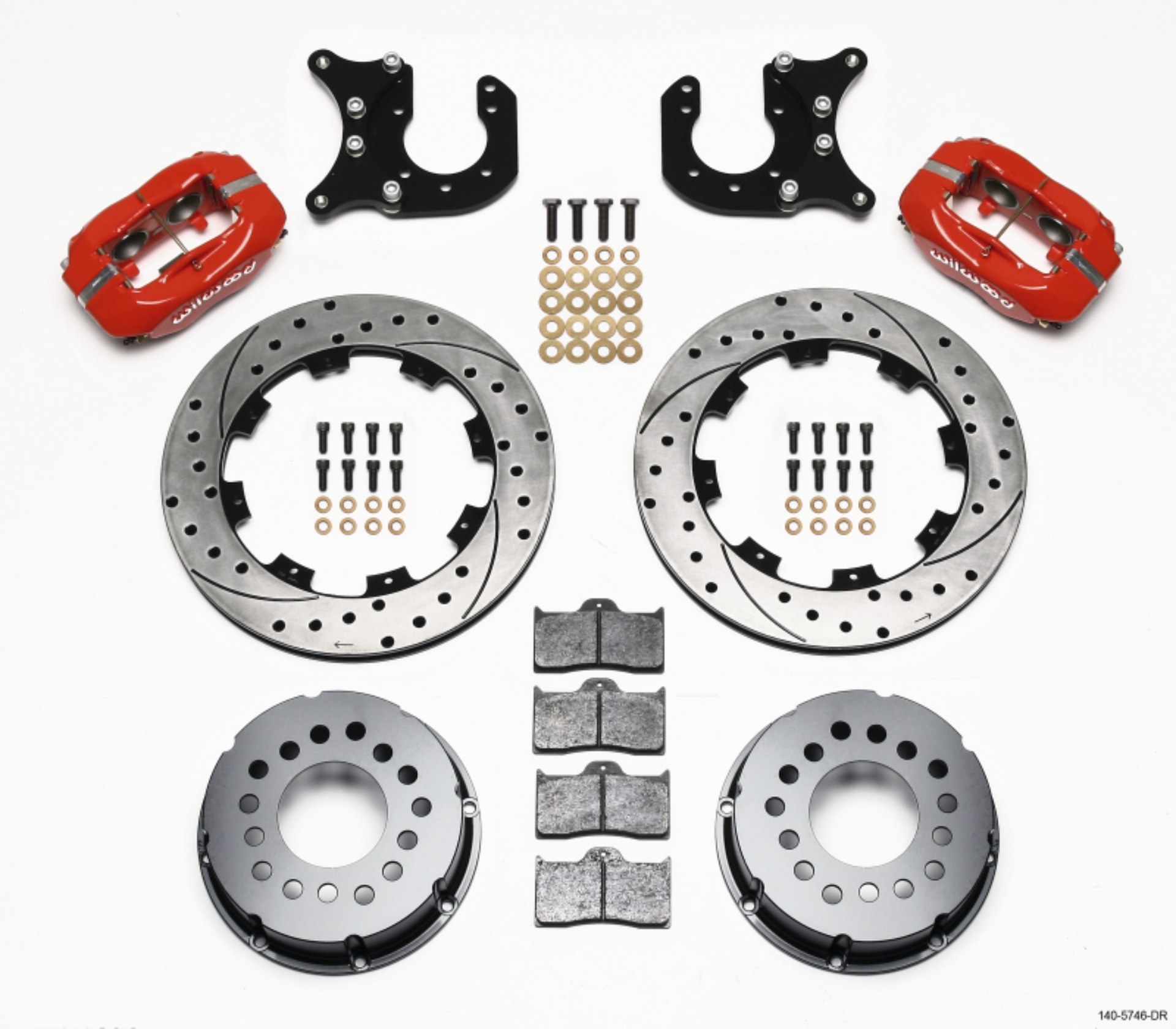 Picture of Wilwood WIL Dynalite Brake Kit Rear Big Brake Kits - 140-5746-DR