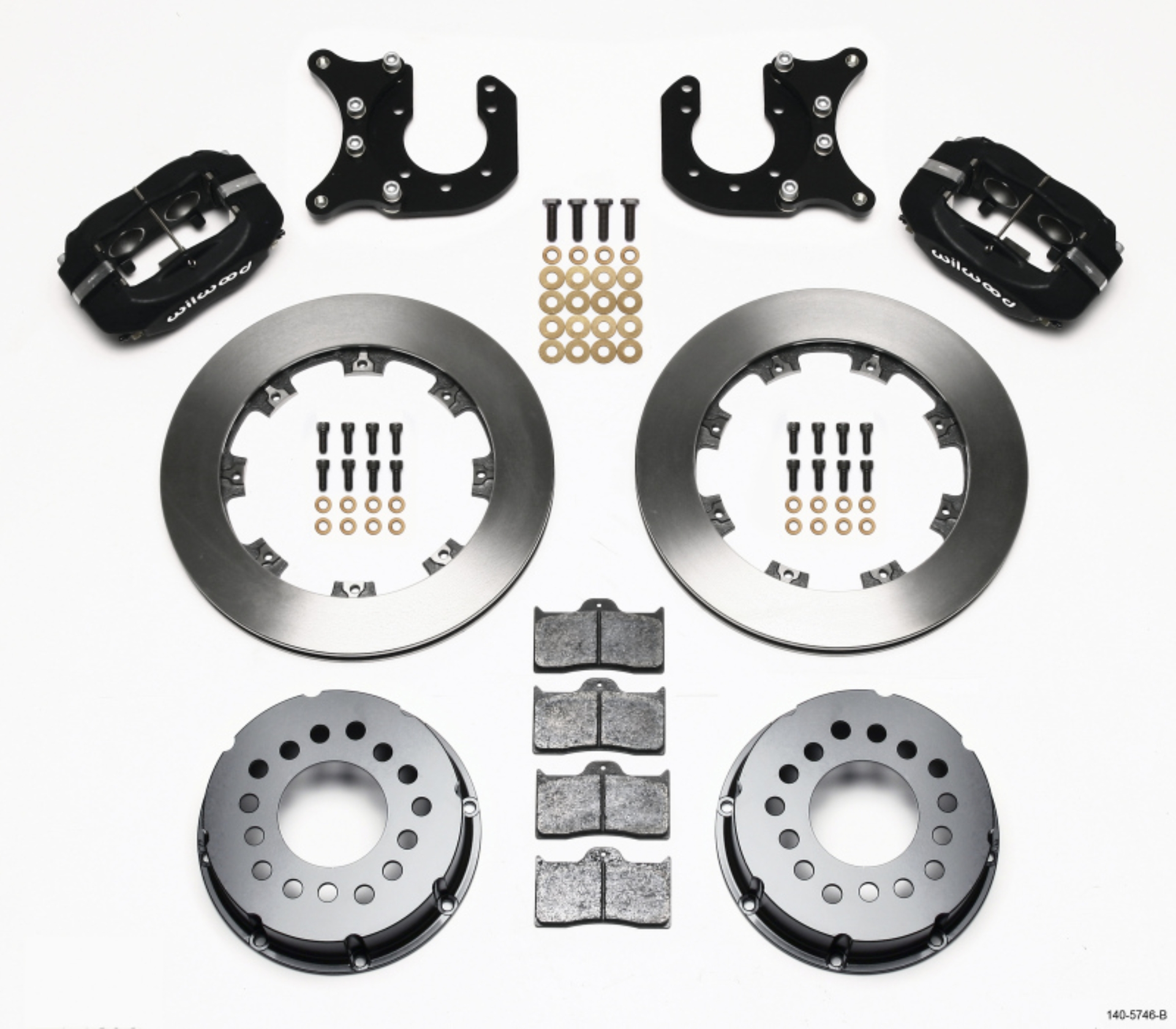 Picture of Wilwood WIL Dynalite Brake Kit Rear Big Brake Kits - 140-5746-B