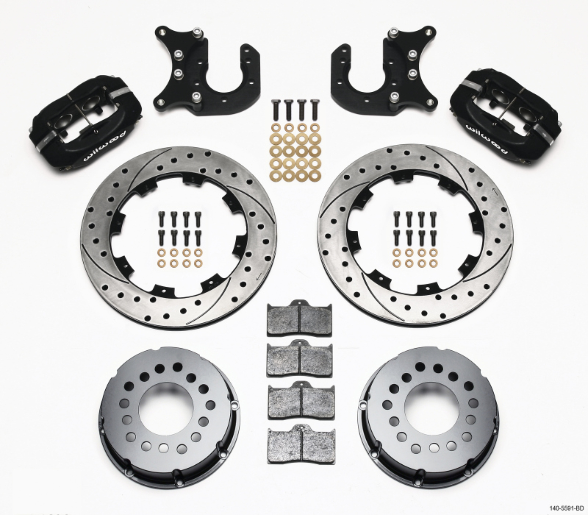 Picture of Wilwood WIL Dynalite Brake Kit Rear Big Brake Kits - 140-5591-BD