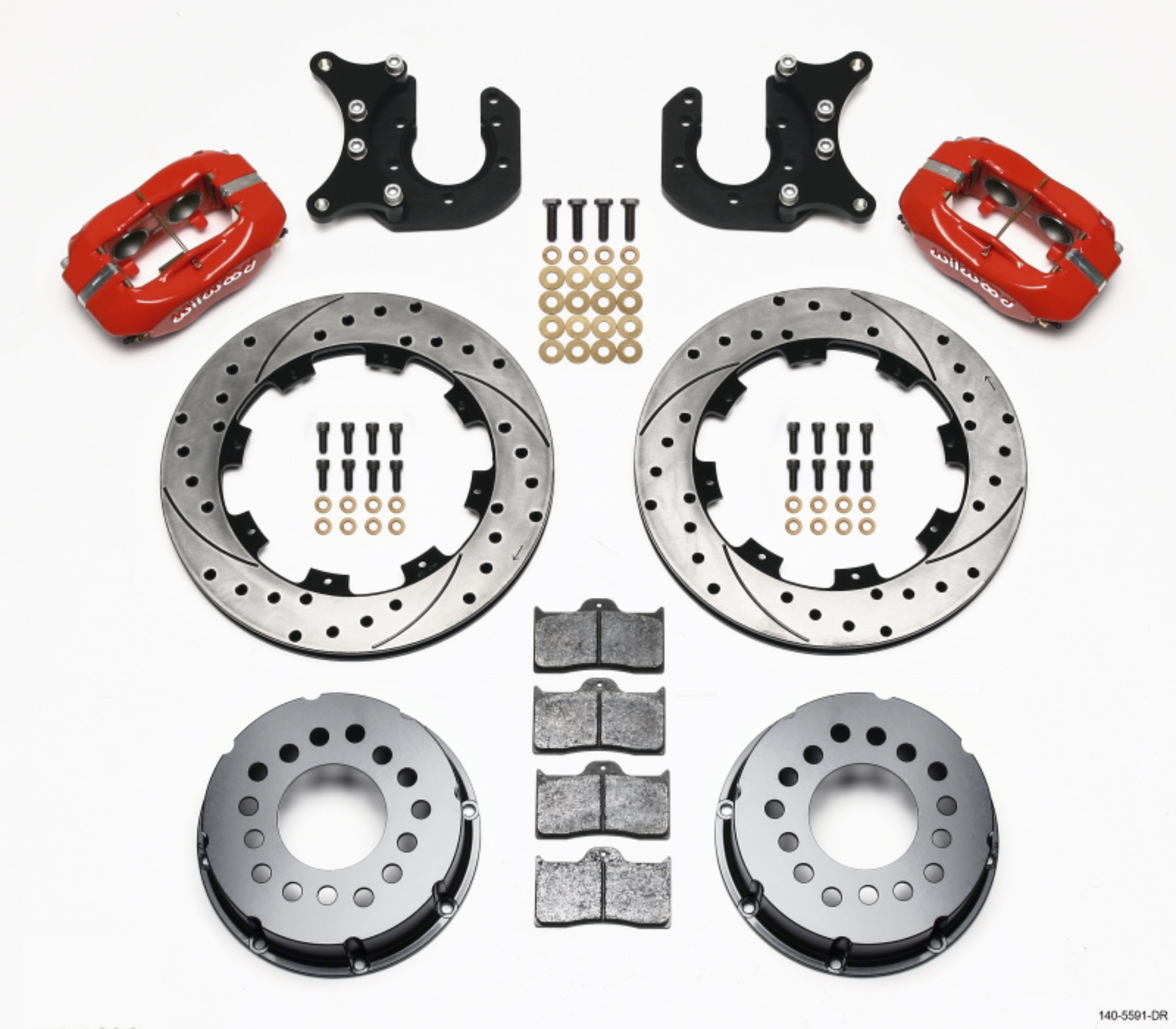 Picture of Wilwood WIL Dynalite Brake Kit Rear Big Brake Kits - 140-5591-DR