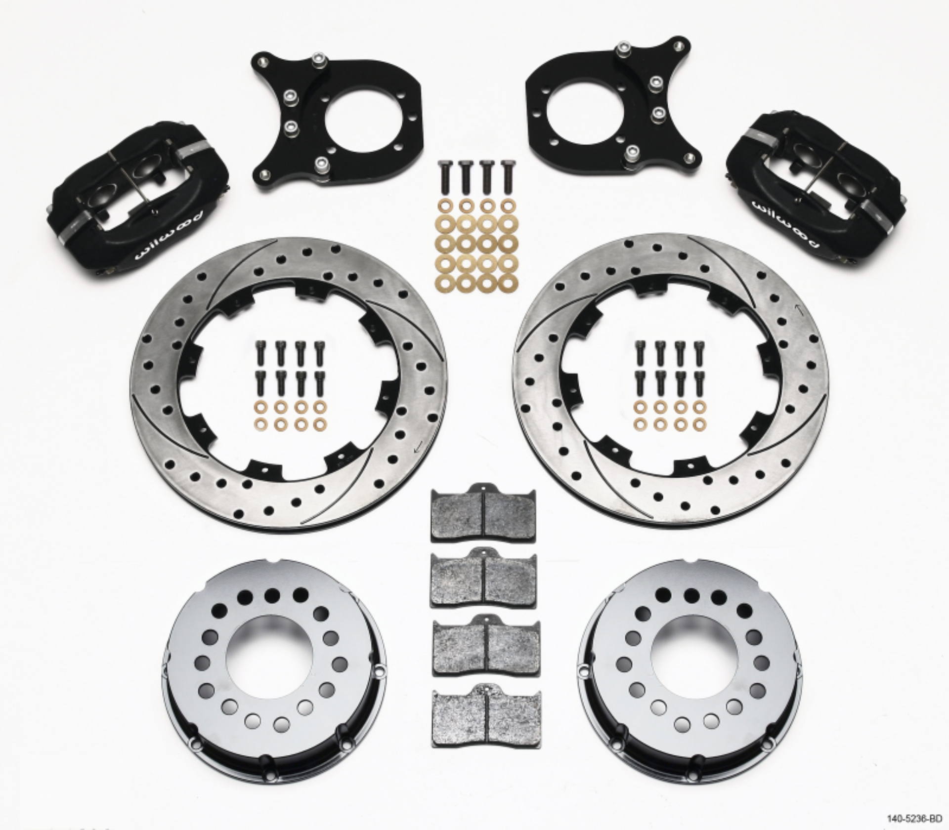 Picture of Wilwood WIL Dynalite Brake Kit Rear Big Brake Kits - 140-5236-BD