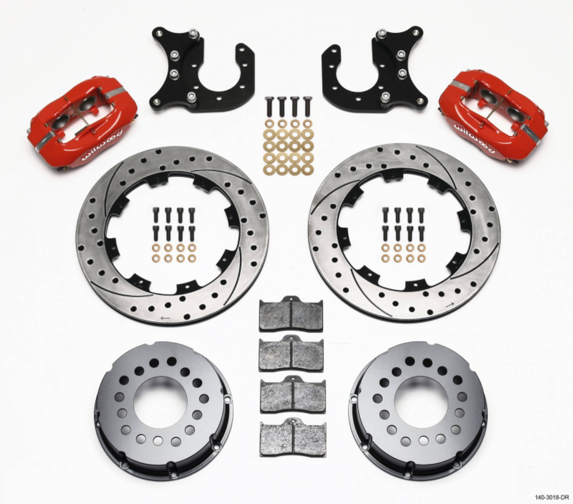 Picture of Wilwood WIL Dynalite Brake Kit Rear Big Brake Kits - 140-3018-DR