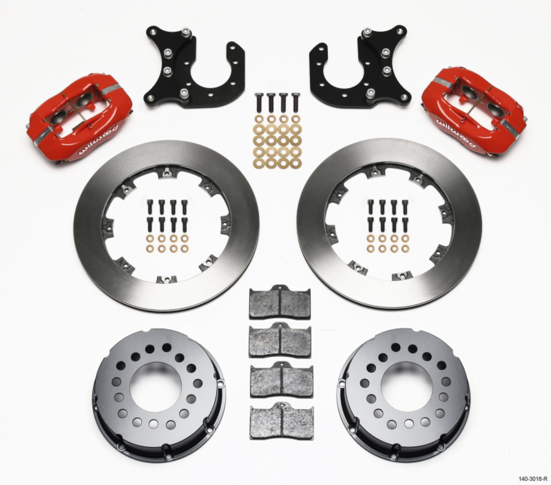 Picture of Wilwood WIL Dynalite Brake Kit Rear Big Brake Kits - 140-3018-R