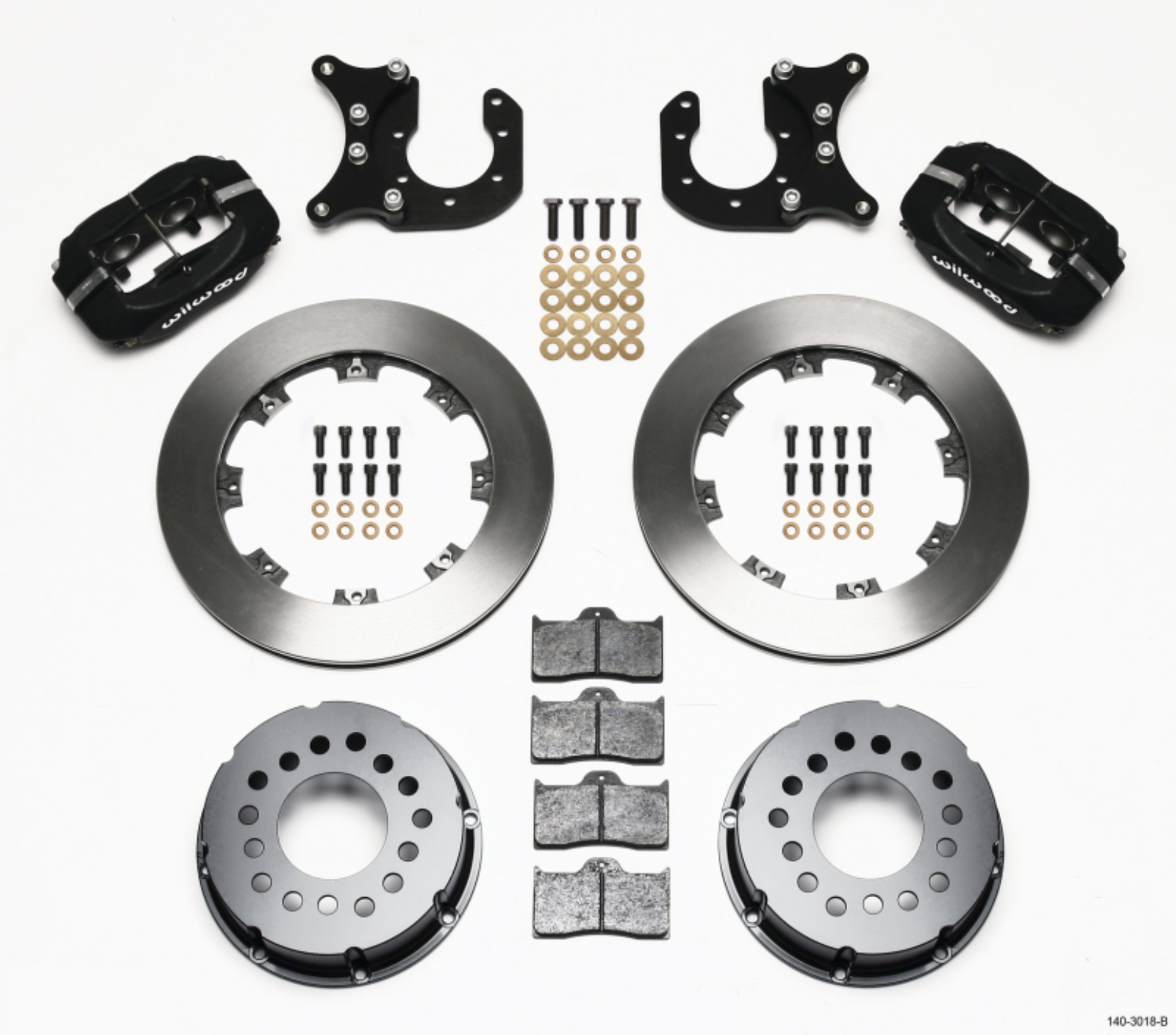 Picture of Wilwood WIL Dynalite Brake Kit Rear Big Brake Kits - 140-3018-B