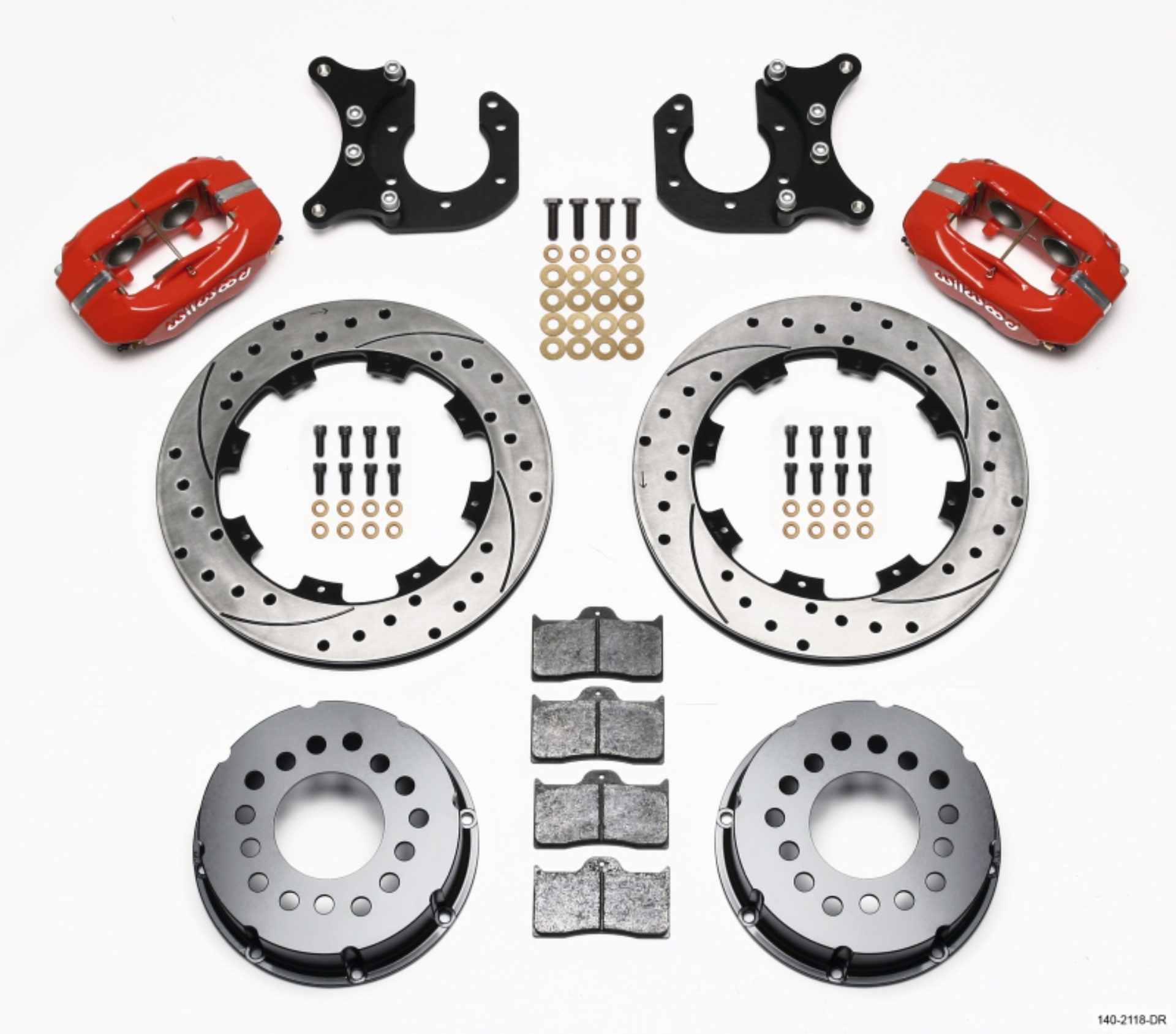 Picture of Wilwood WIL Dynalite Brake Kit Rear Big Brake Kits - 140-2118-DR