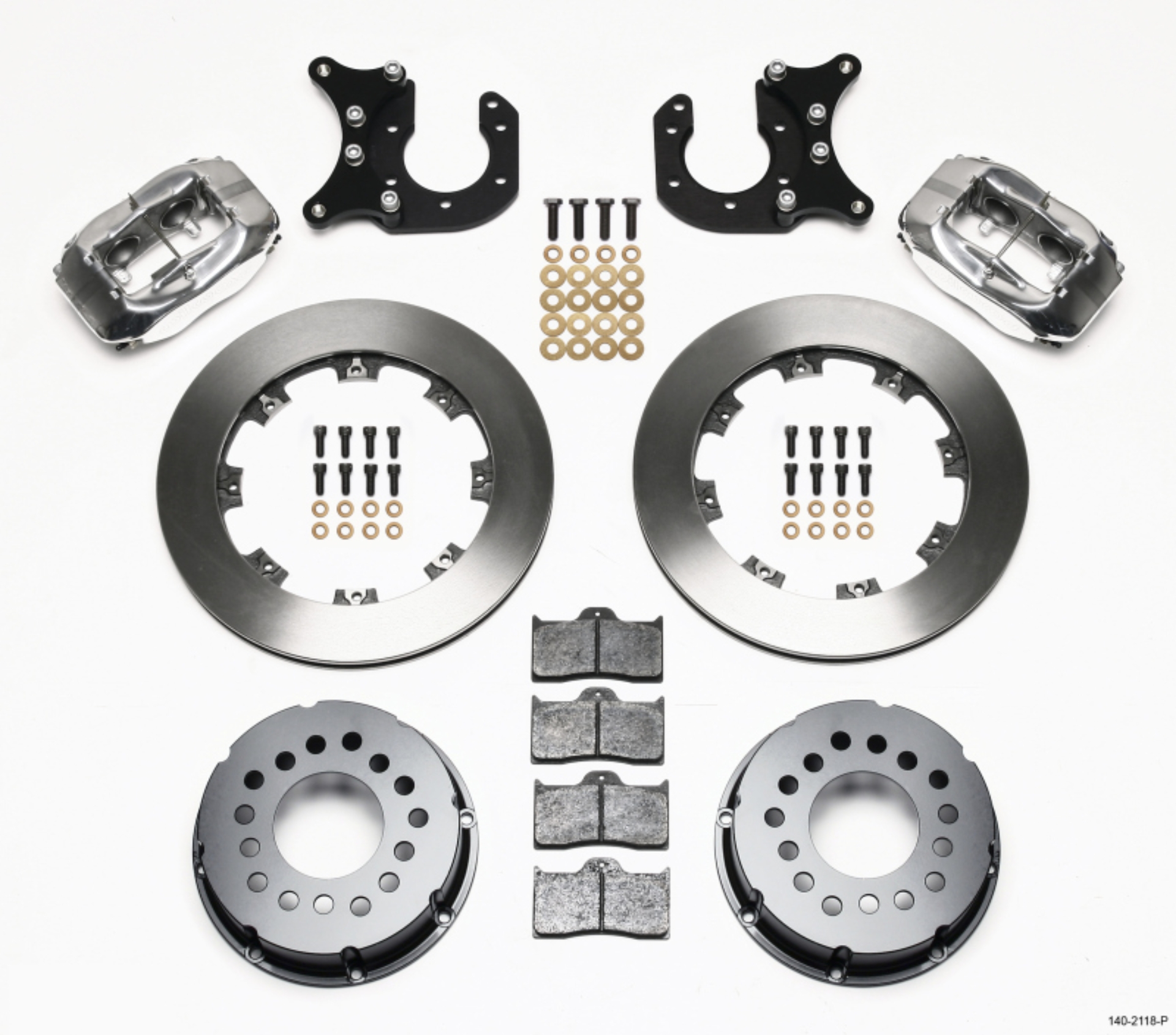 Picture of Wilwood WIL Dynalite Brake Kit Rear Big Brake Kits - 140-2118-P