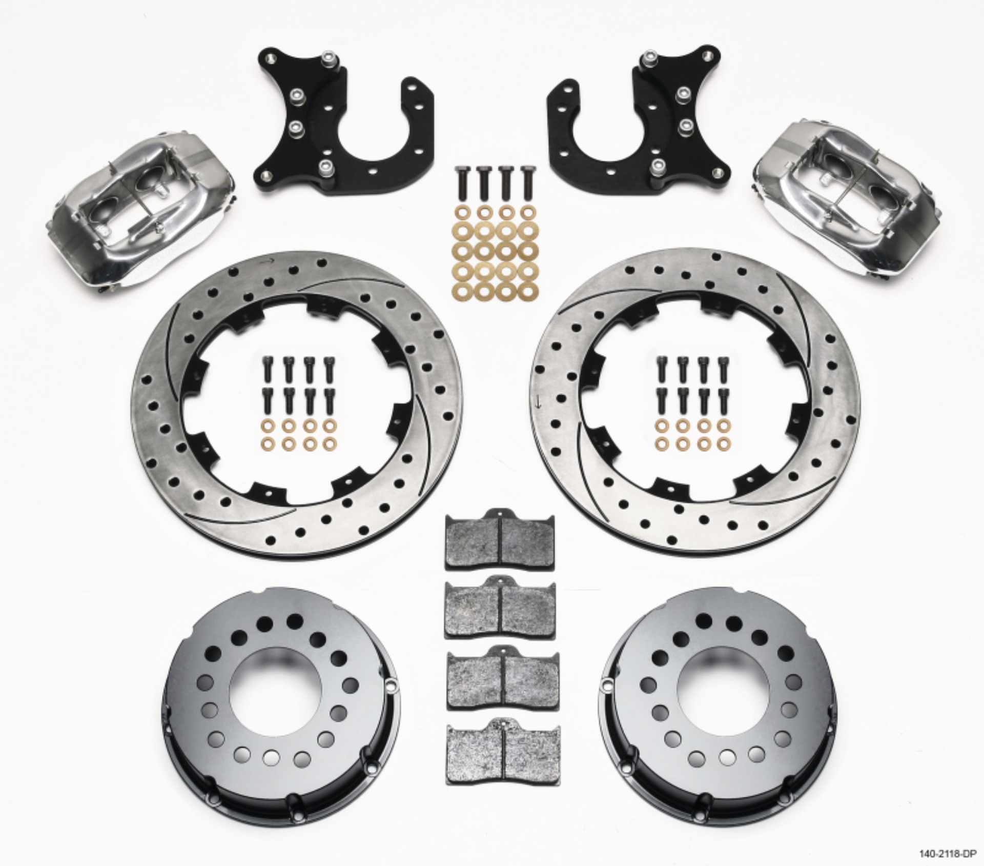 Picture of Wilwood WIL Dynalite Brake Kit Rear Big Brake Kits - 140-2118-DP