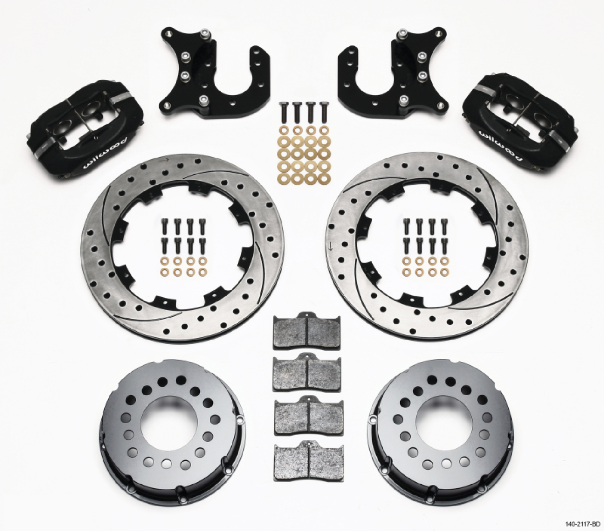 Picture of Wilwood WIL Dynalite Brake Kit Rear Big Brake Kits - 140-2117-BD