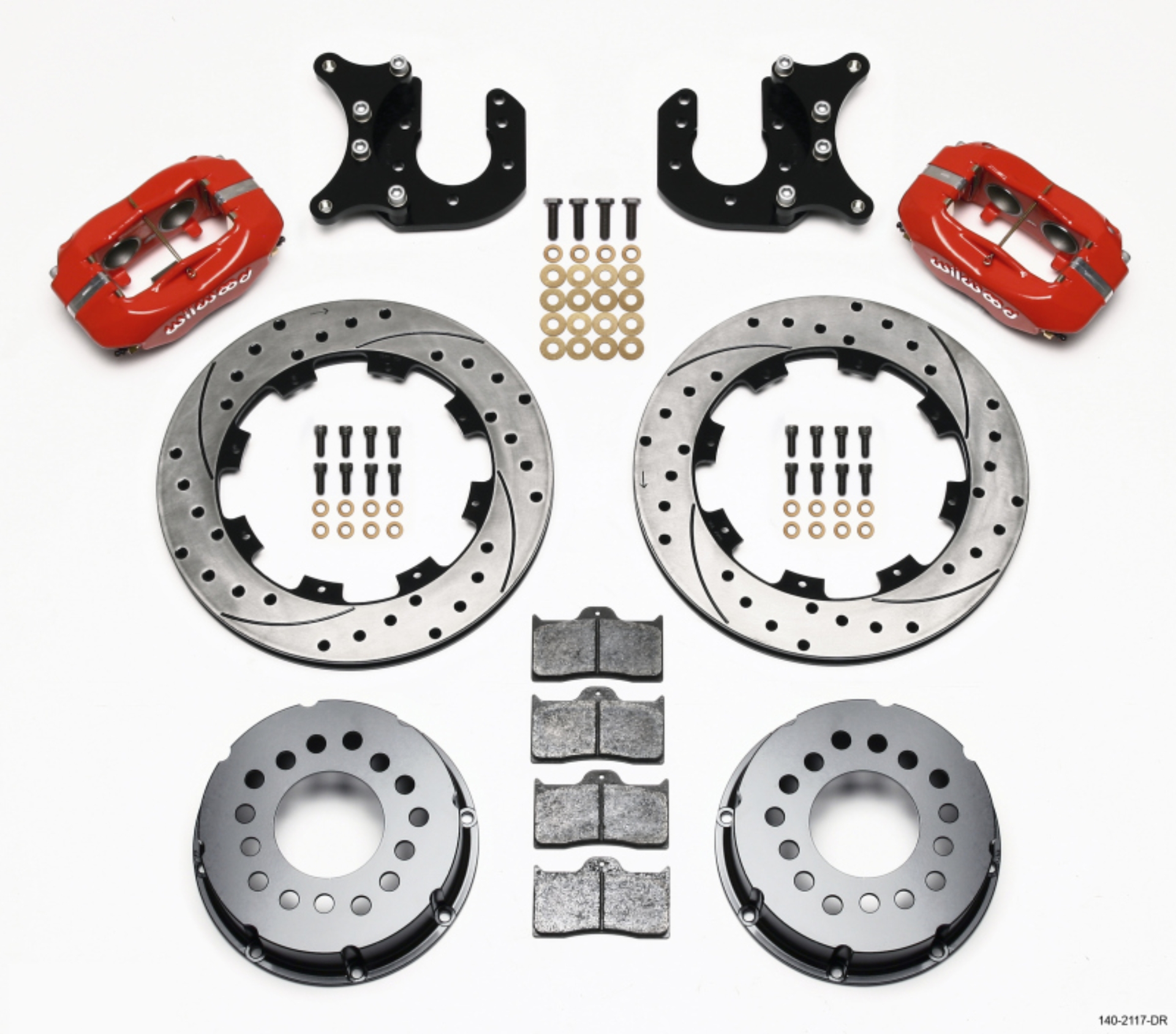 Picture of Wilwood WIL Dynalite Brake Kit Rear Big Brake Kits - 140-2117-DR