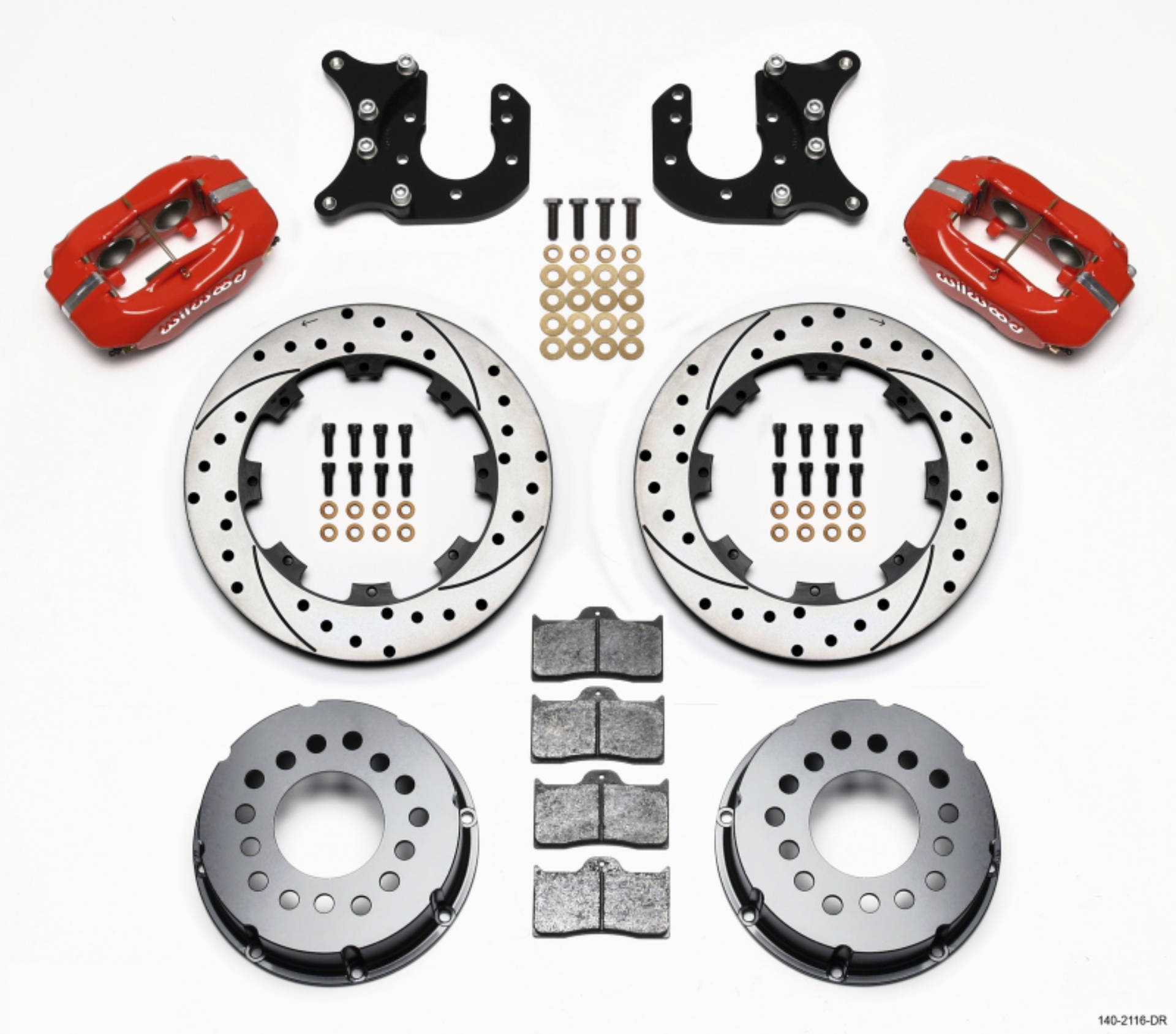 Picture of Wilwood WIL Dynalite Brake Kit Rear Big Brake Kits - 140-2116-DR