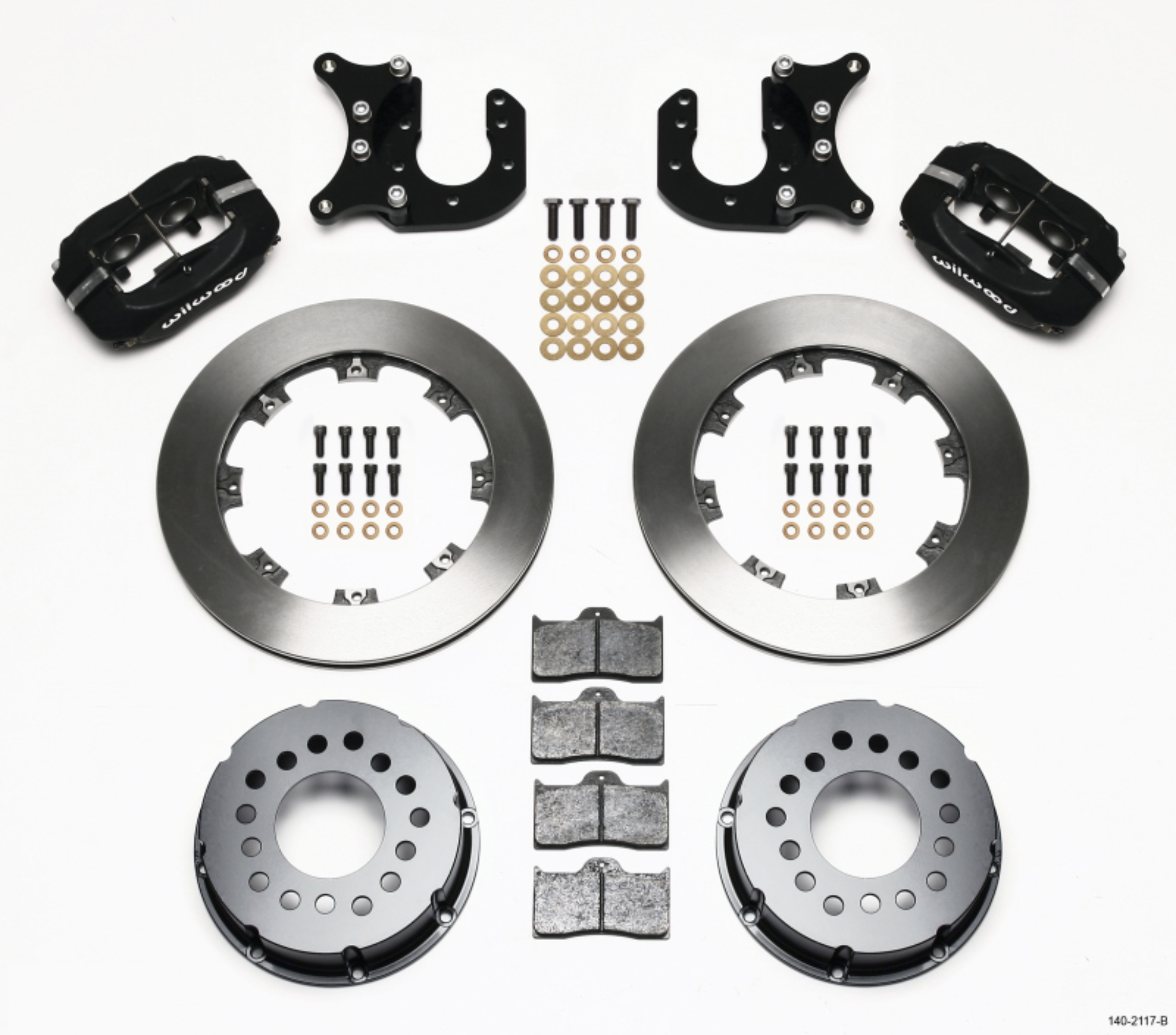 Picture of Wilwood WIL Dynalite Brake Kit Rear Big Brake Kits - 140-2117-B