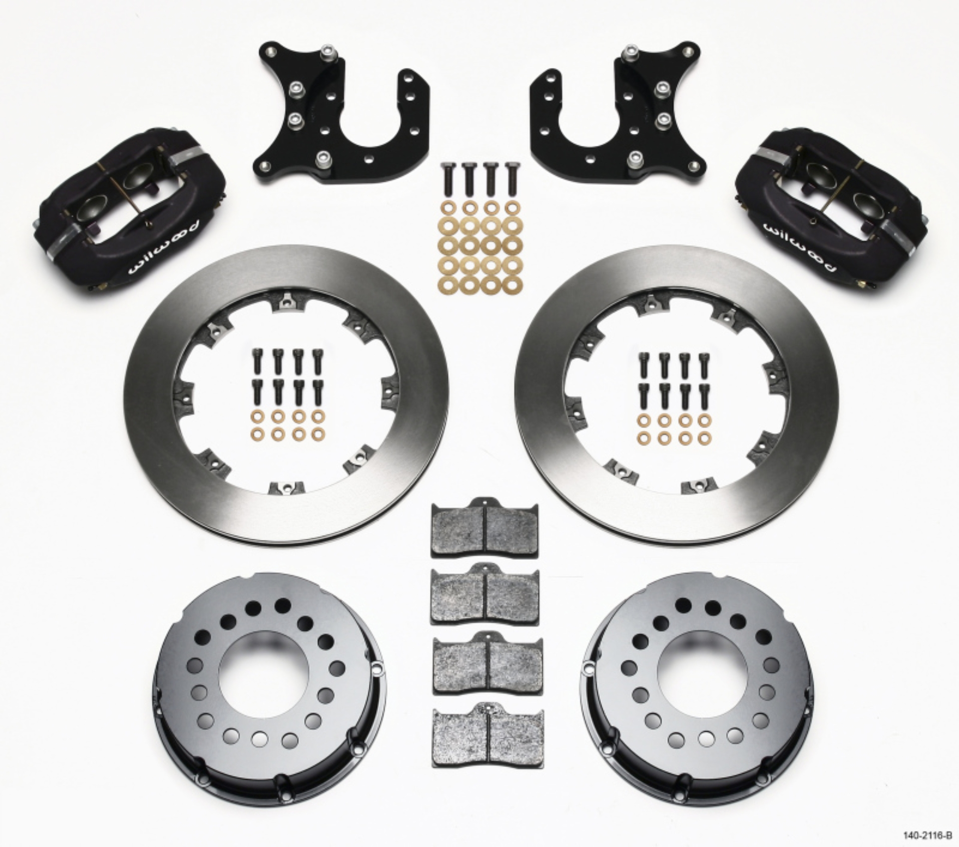 Picture of Wilwood WIL Dynalite Brake Kit Rear Big Brake Kits - 140-2116-B