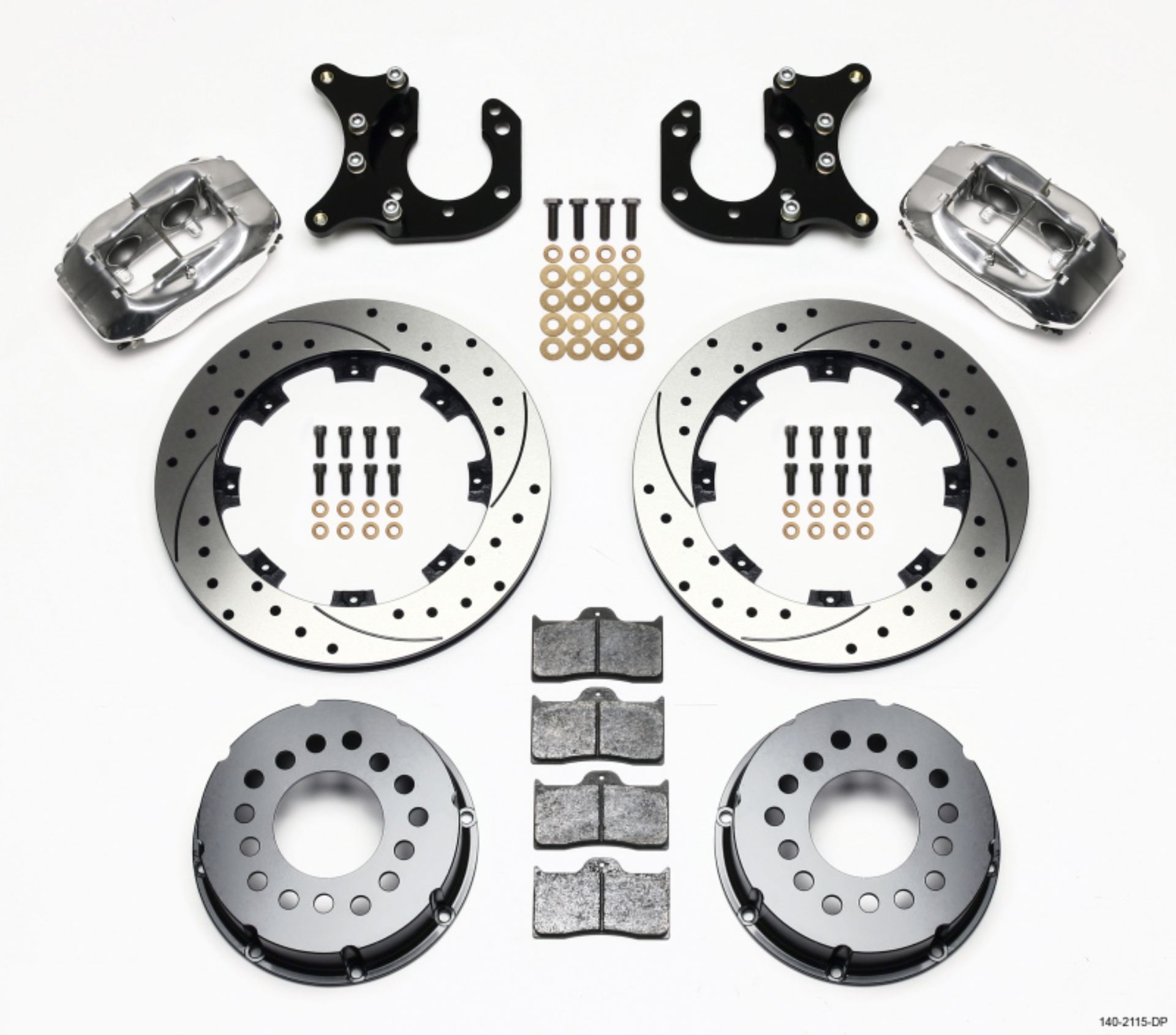 Picture of Wilwood WIL Dynalite Brake Kit Rear Big Brake Kits - 140-2115-DP