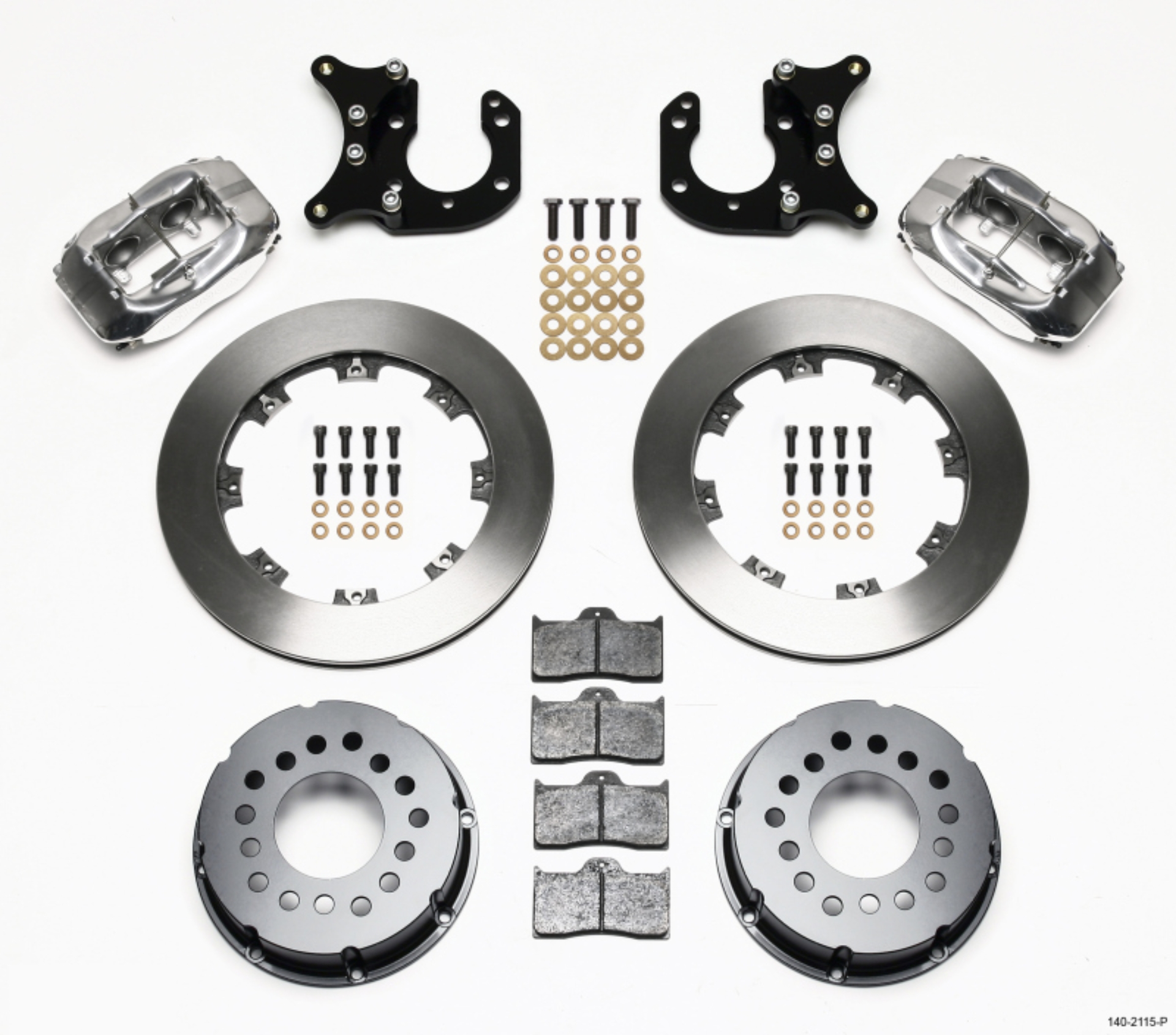 Picture of Wilwood WIL Dynalite Brake Kit Rear Big Brake Kits - 140-2115-P