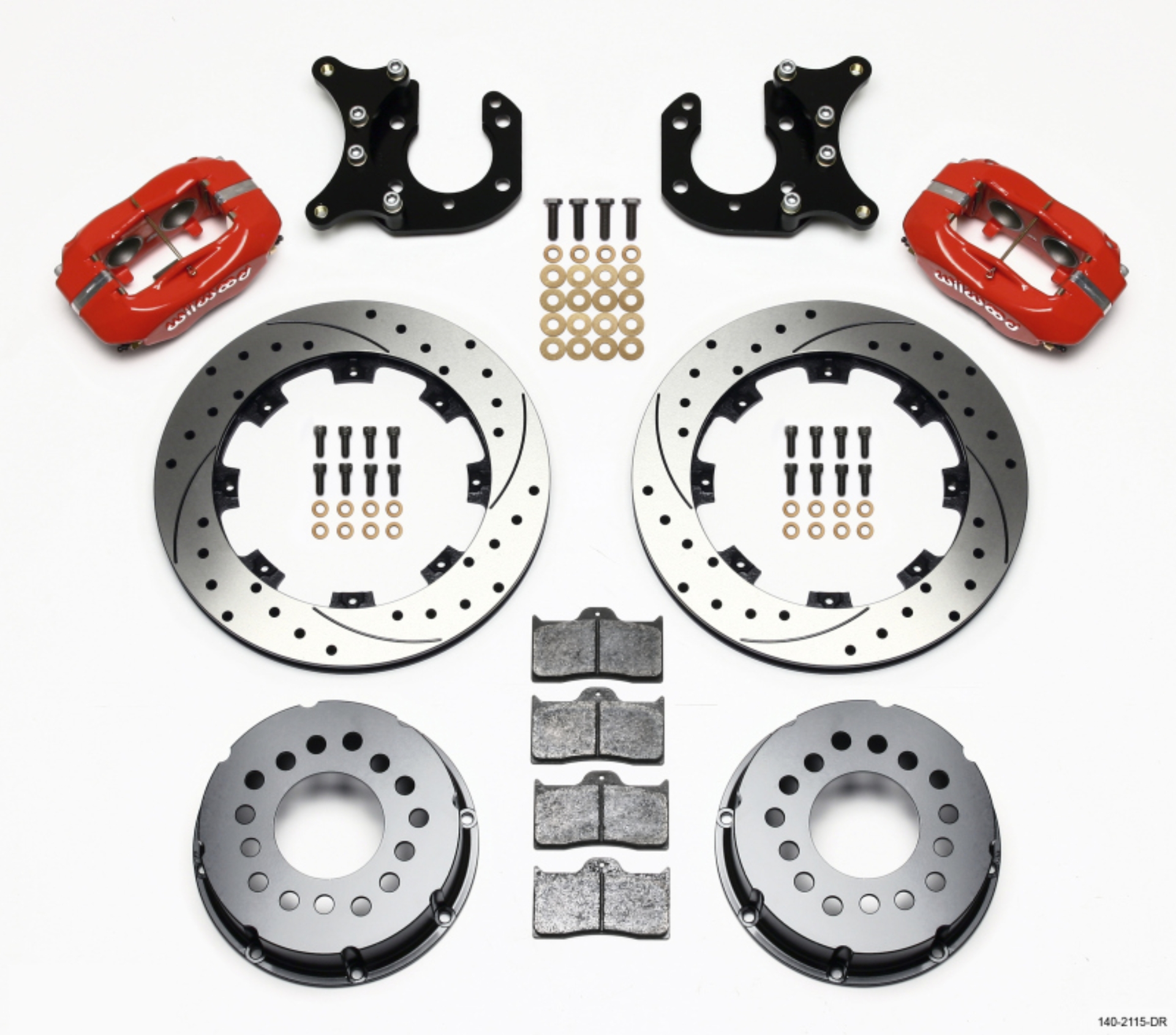 Picture of Wilwood WIL Dynalite Brake Kit Rear Big Brake Kits - 140-2115-DR