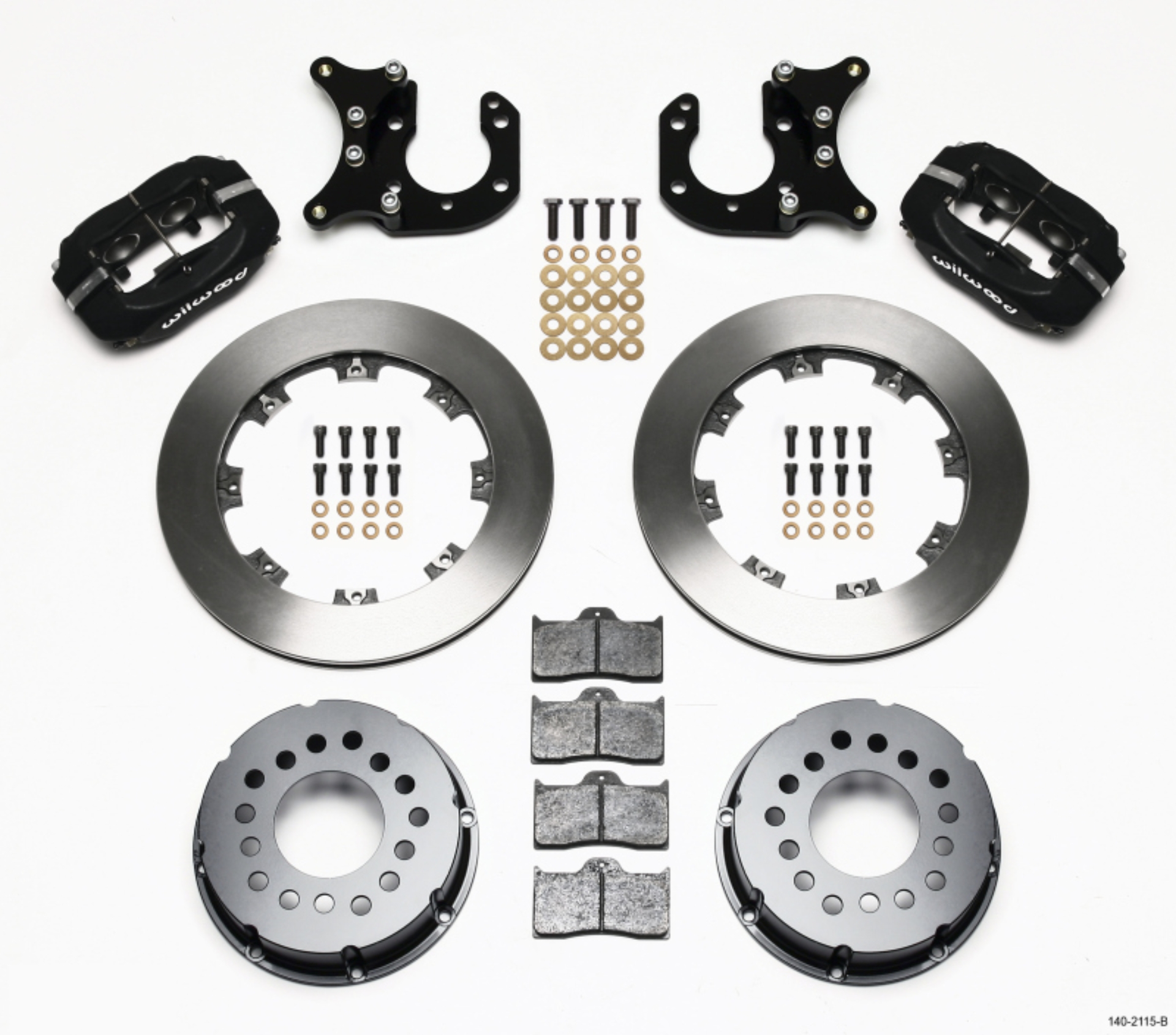 Picture of Wilwood WIL Dynalite Brake Kit Rear Big Brake Kits - 140-2115-B