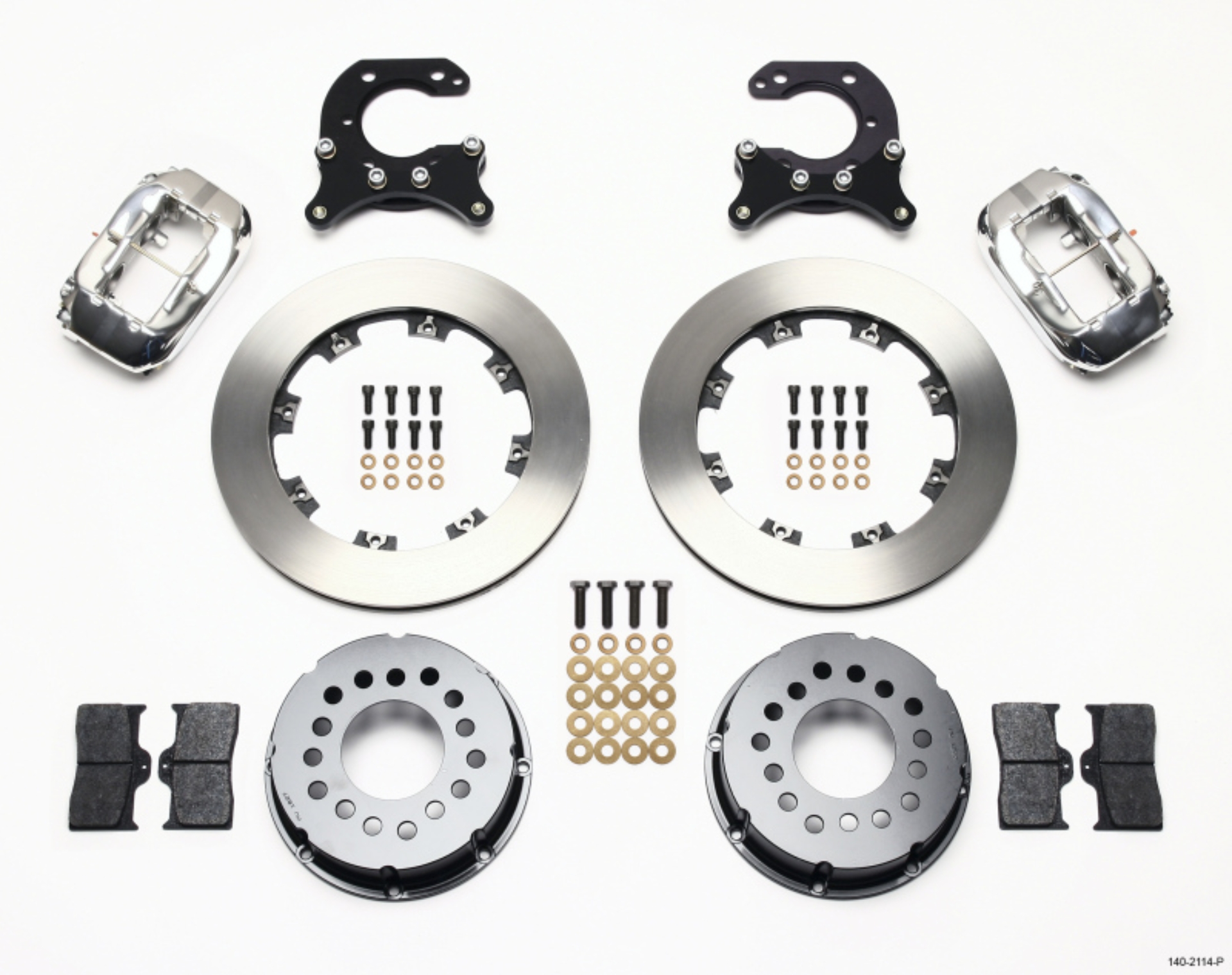 Picture of Wilwood WIL Dynalite Brake Kit Rear Big Brake Kits - 140-2114-P