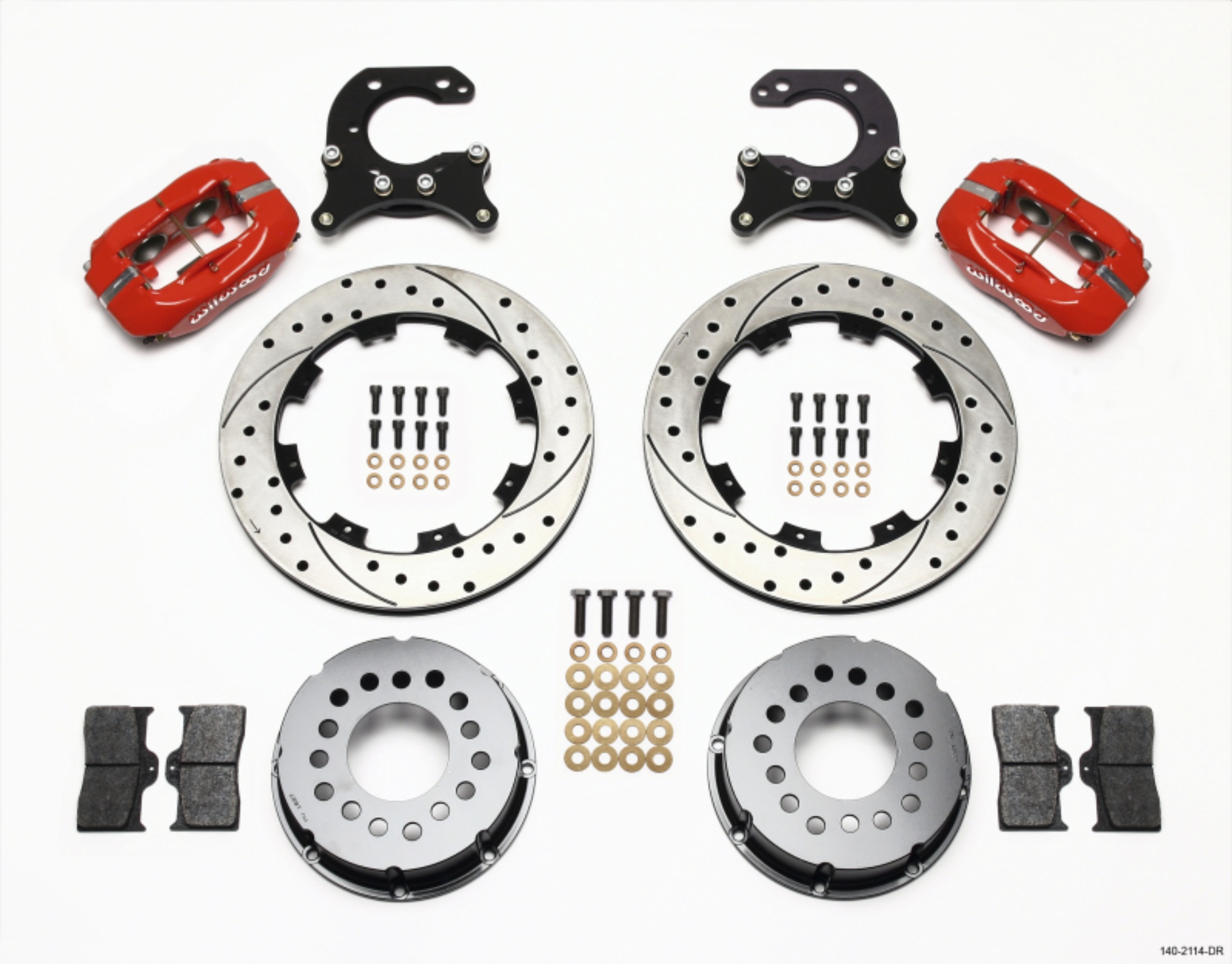 Picture of Wilwood WIL Dynalite Brake Kit Rear Big Brake Kits - 140-2114-DR