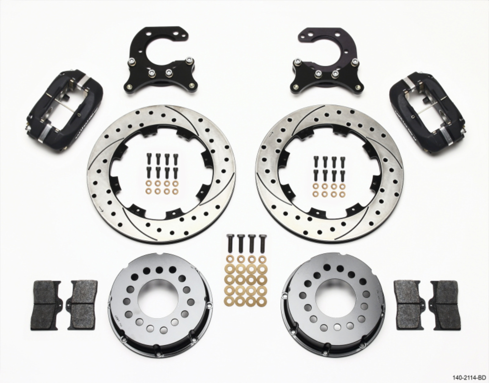 Picture of Wilwood WIL Dynalite Brake Kit Rear Big Brake Kits - 140-2114-BD