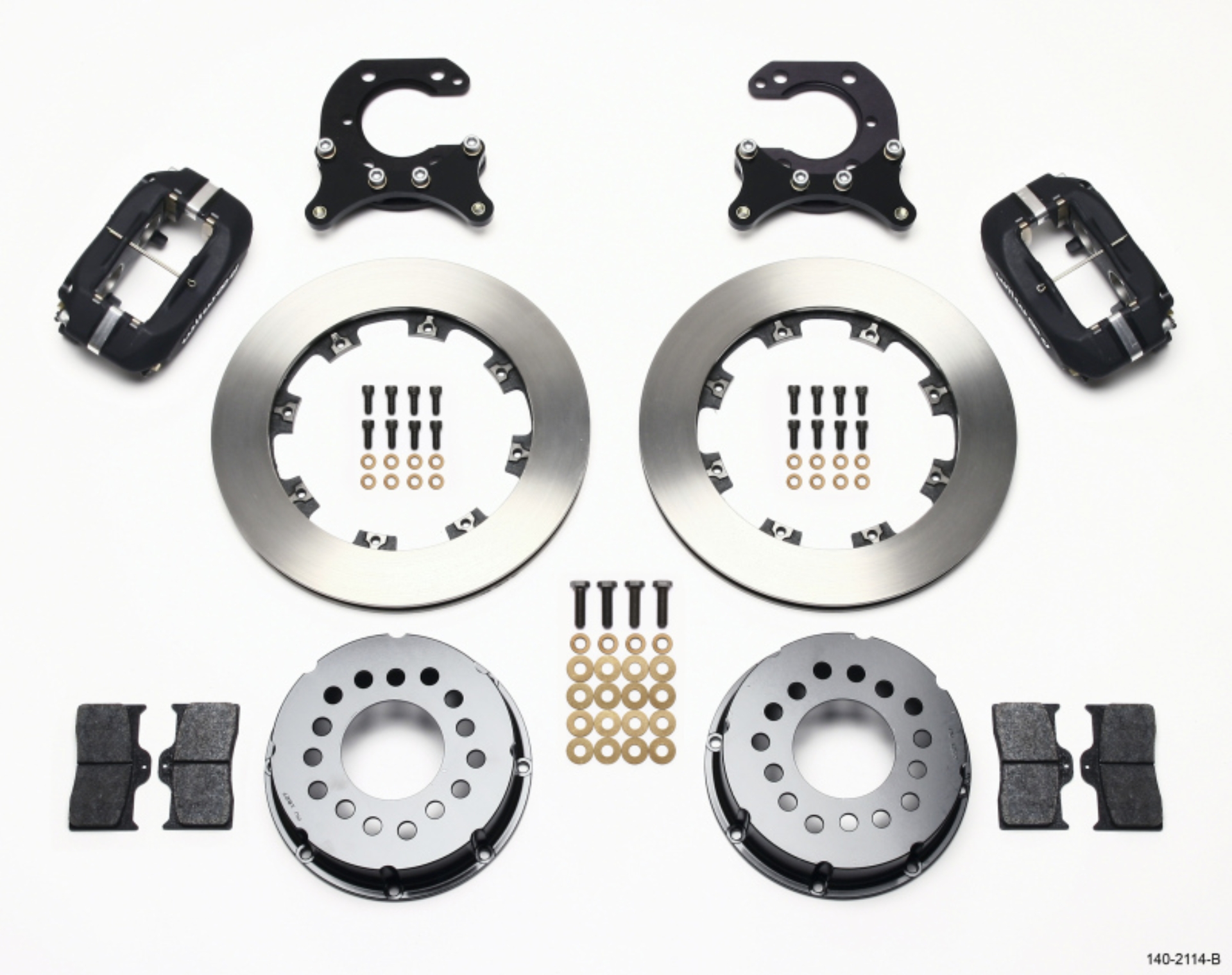 Picture of Wilwood WIL Dynalite Brake Kit Rear Big Brake Kits - 140-2114-B