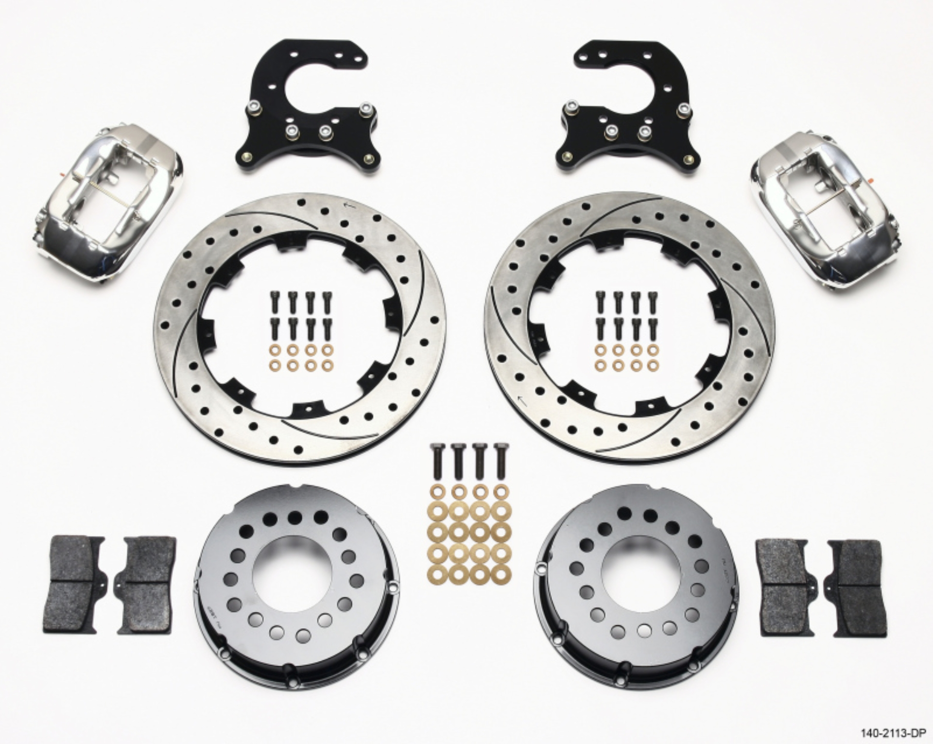 Picture of Wilwood WIL Dynalite Brake Kit Rear Big Brake Kits - 140-2113-DP