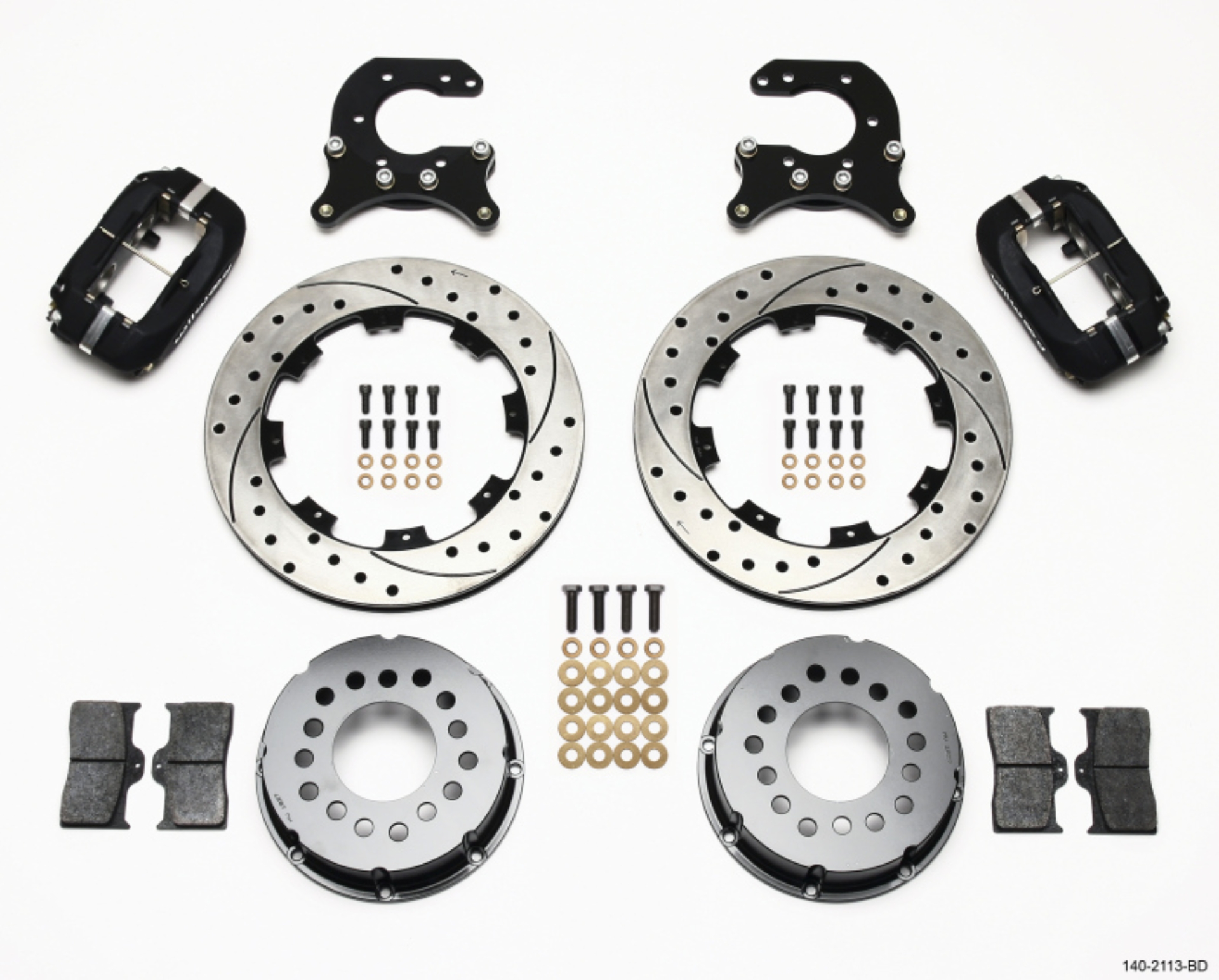 Picture of Wilwood WIL Dynalite Brake Kit Rear Big Brake Kits - 140-2113-BD