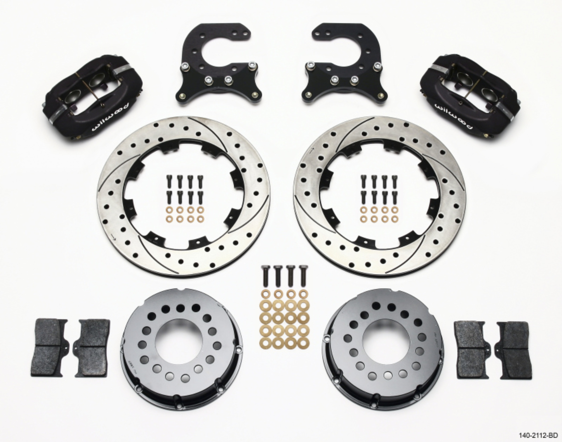 Picture of Wilwood WIL Dynalite Brake Kit Rear Big Brake Kits - 140-2112-BD