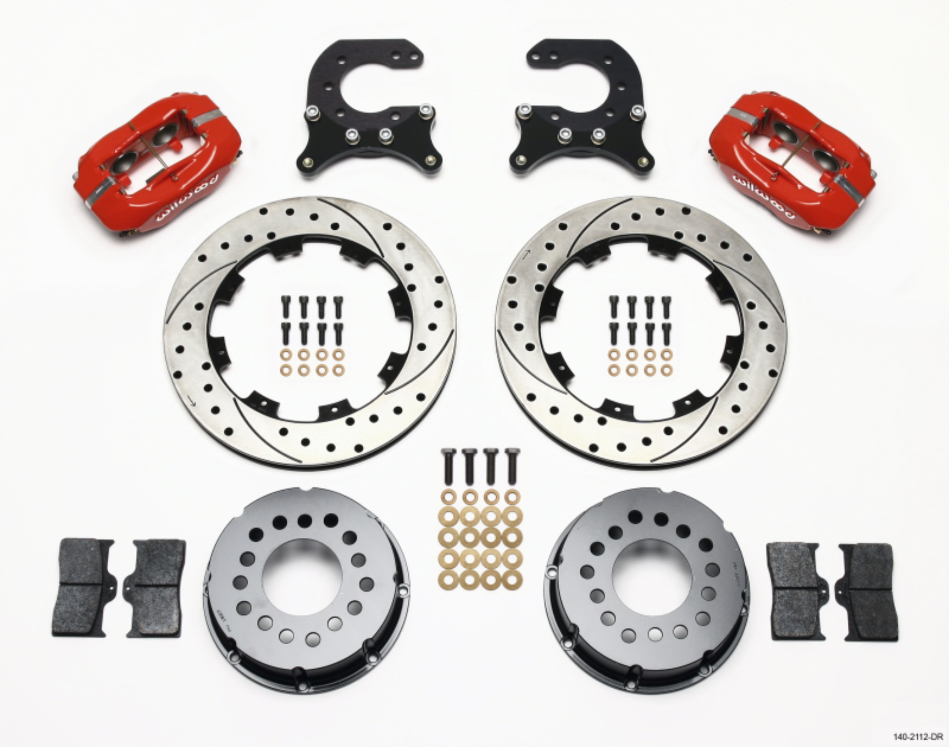 Picture of Wilwood WIL Dynalite Brake Kit Rear Big Brake Kits - 140-2112-DR